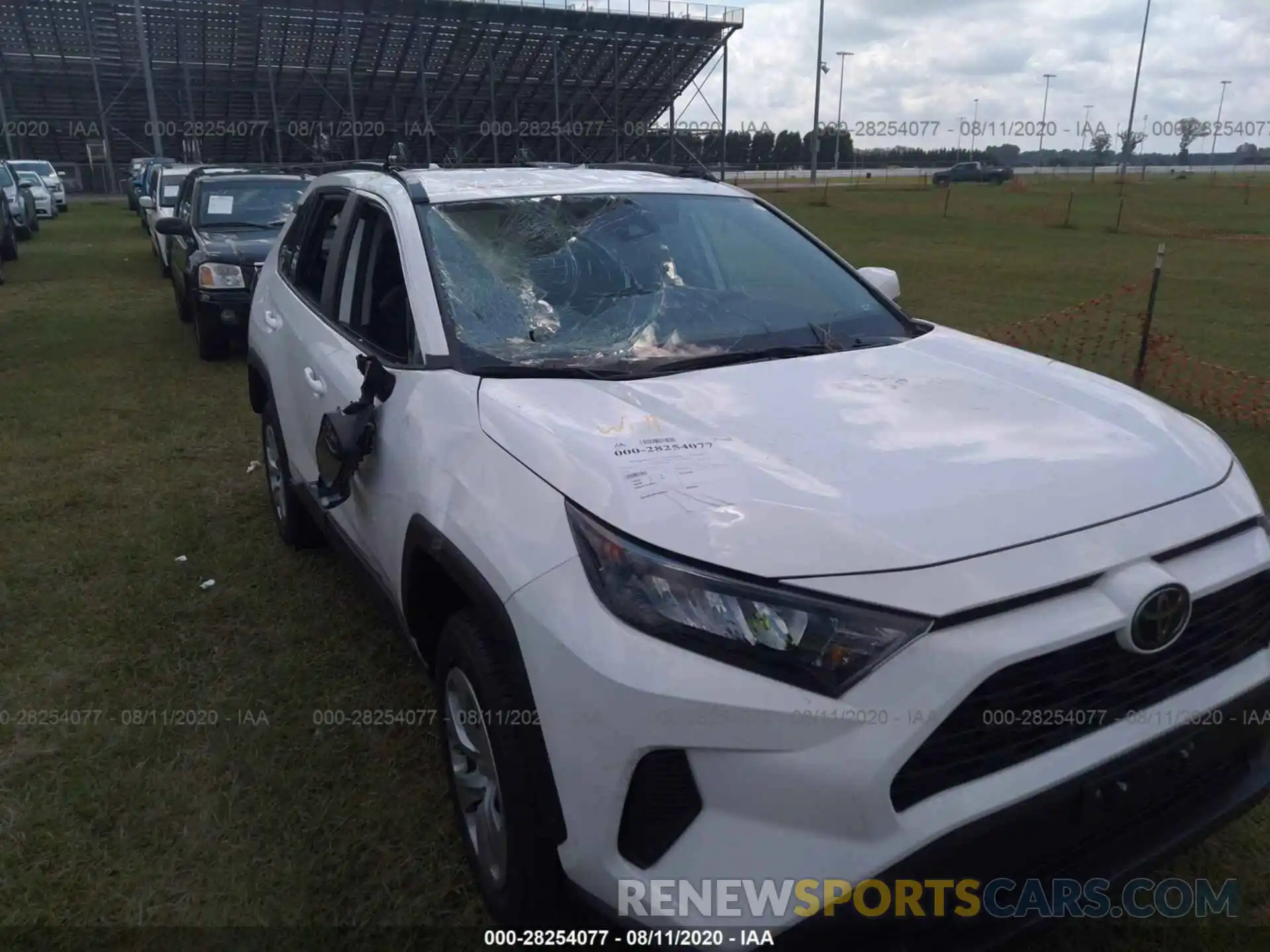 6 Photograph of a damaged car 2T3G1RFV2LW092120 TOYOTA RAV4 2020