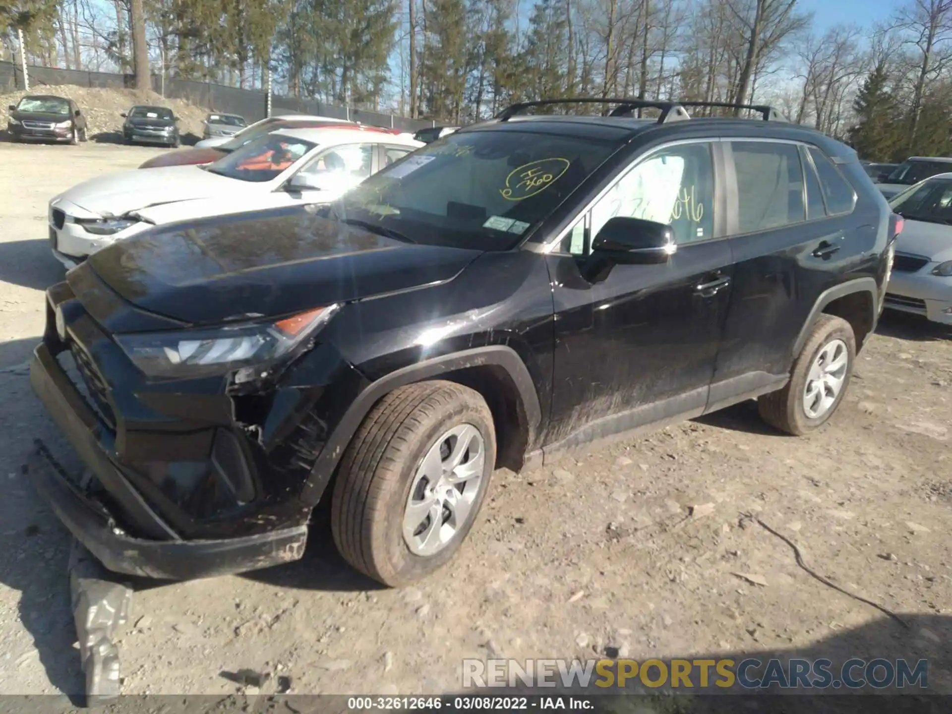 2 Фотография поврежденного автомобиля 2T3G1RFV2LW102872 TOYOTA RAV4 2020