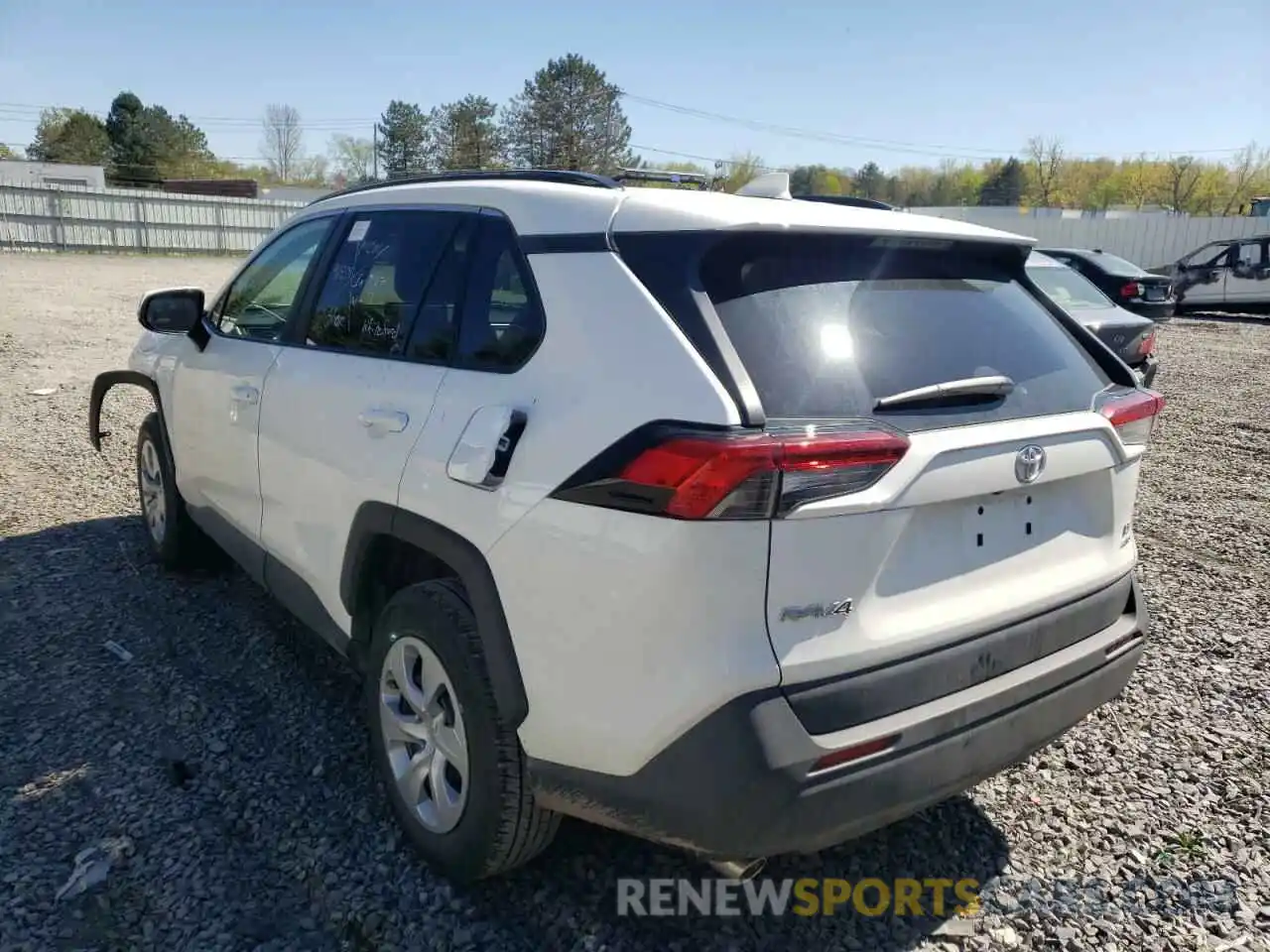 3 Photograph of a damaged car 2T3G1RFV2LW127285 TOYOTA RAV4 2020