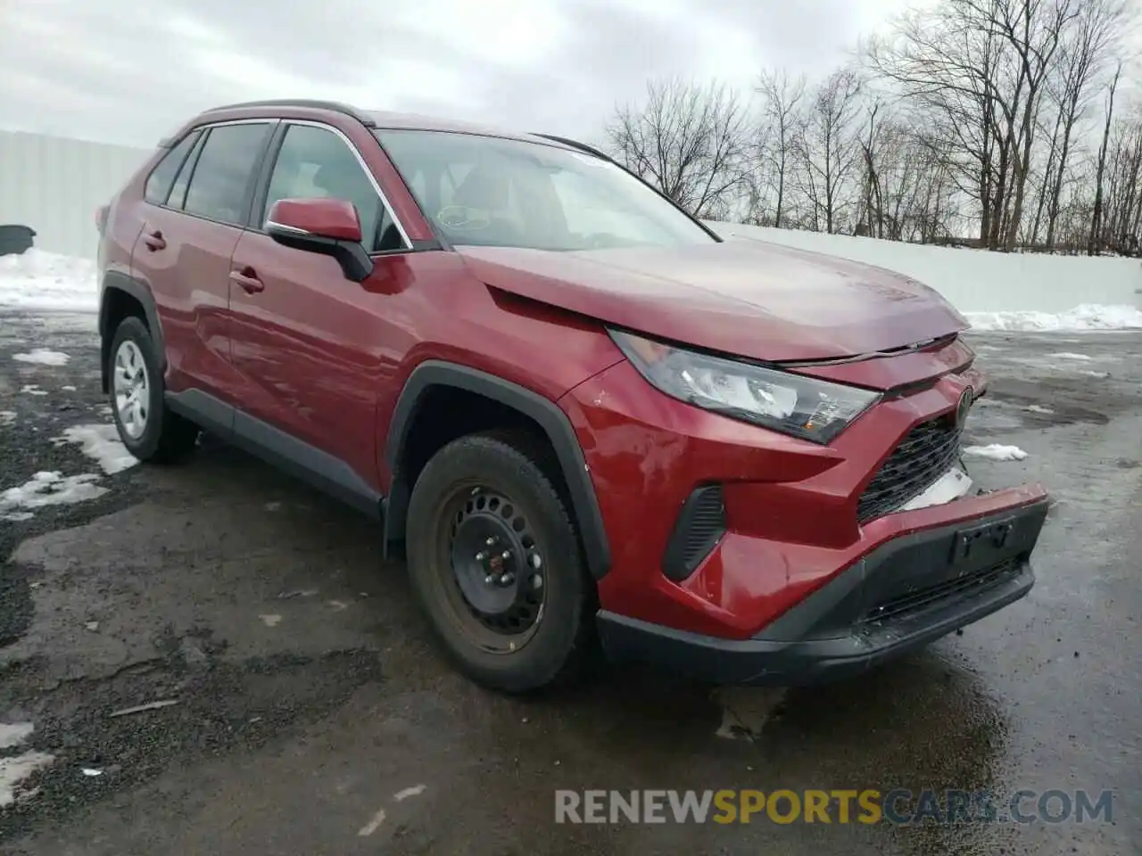 1 Photograph of a damaged car 2T3G1RFV2LW130171 TOYOTA RAV4 2020