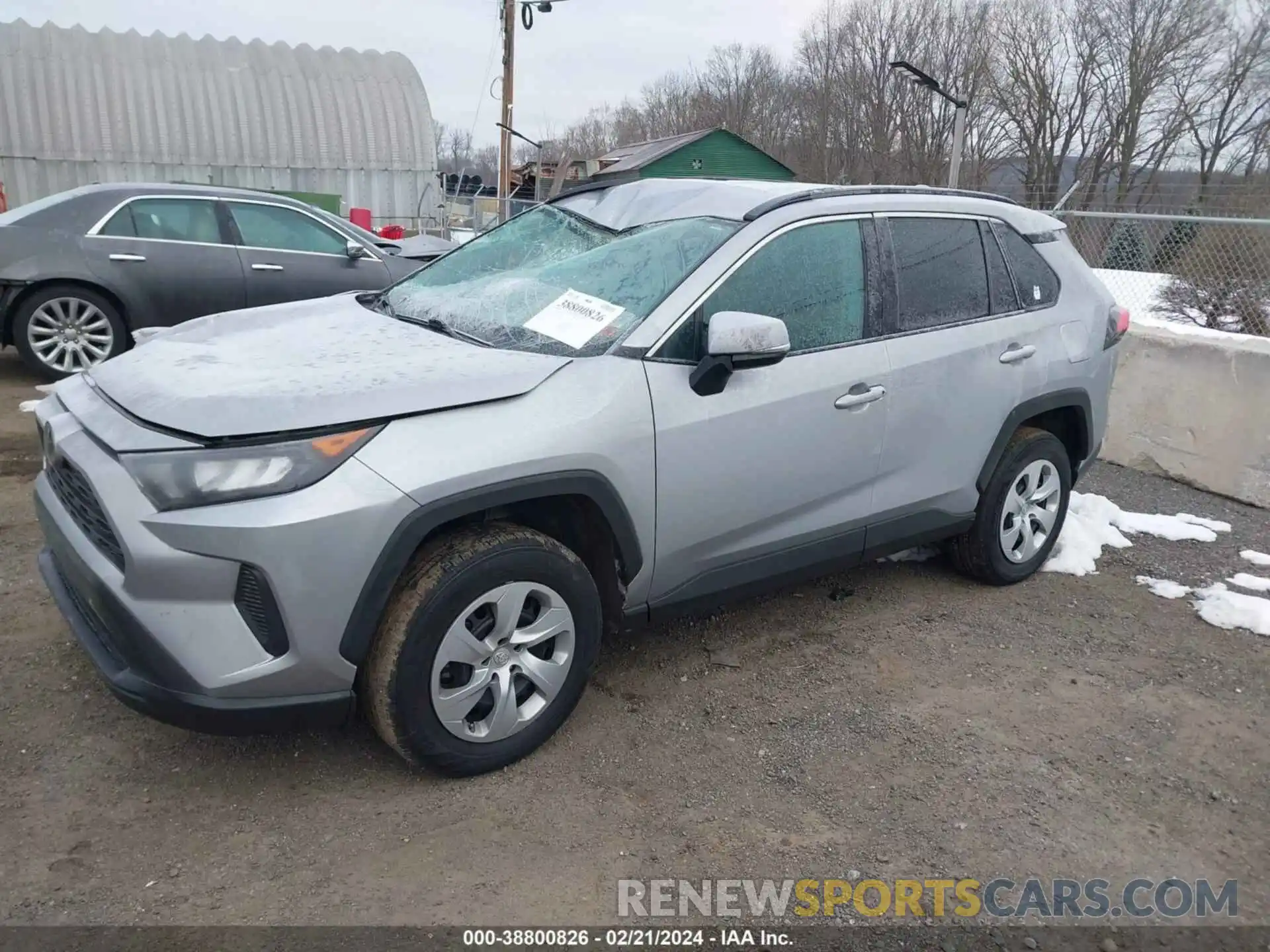 2 Photograph of a damaged car 2T3G1RFV2LW135614 TOYOTA RAV4 2020