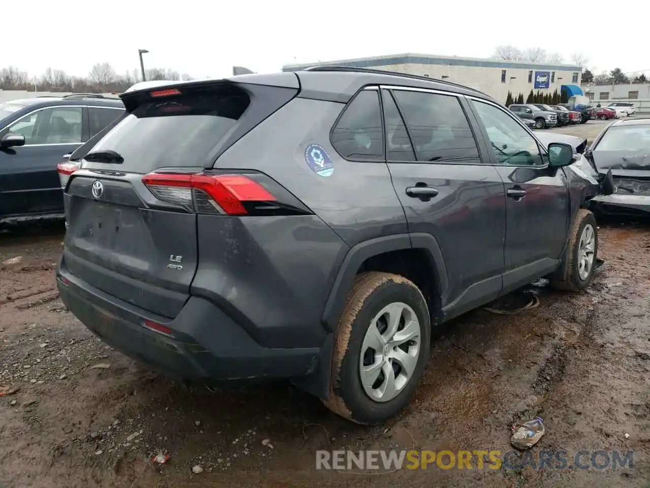 4 Photograph of a damaged car 2T3G1RFV3LC080656 TOYOTA RAV4 2020