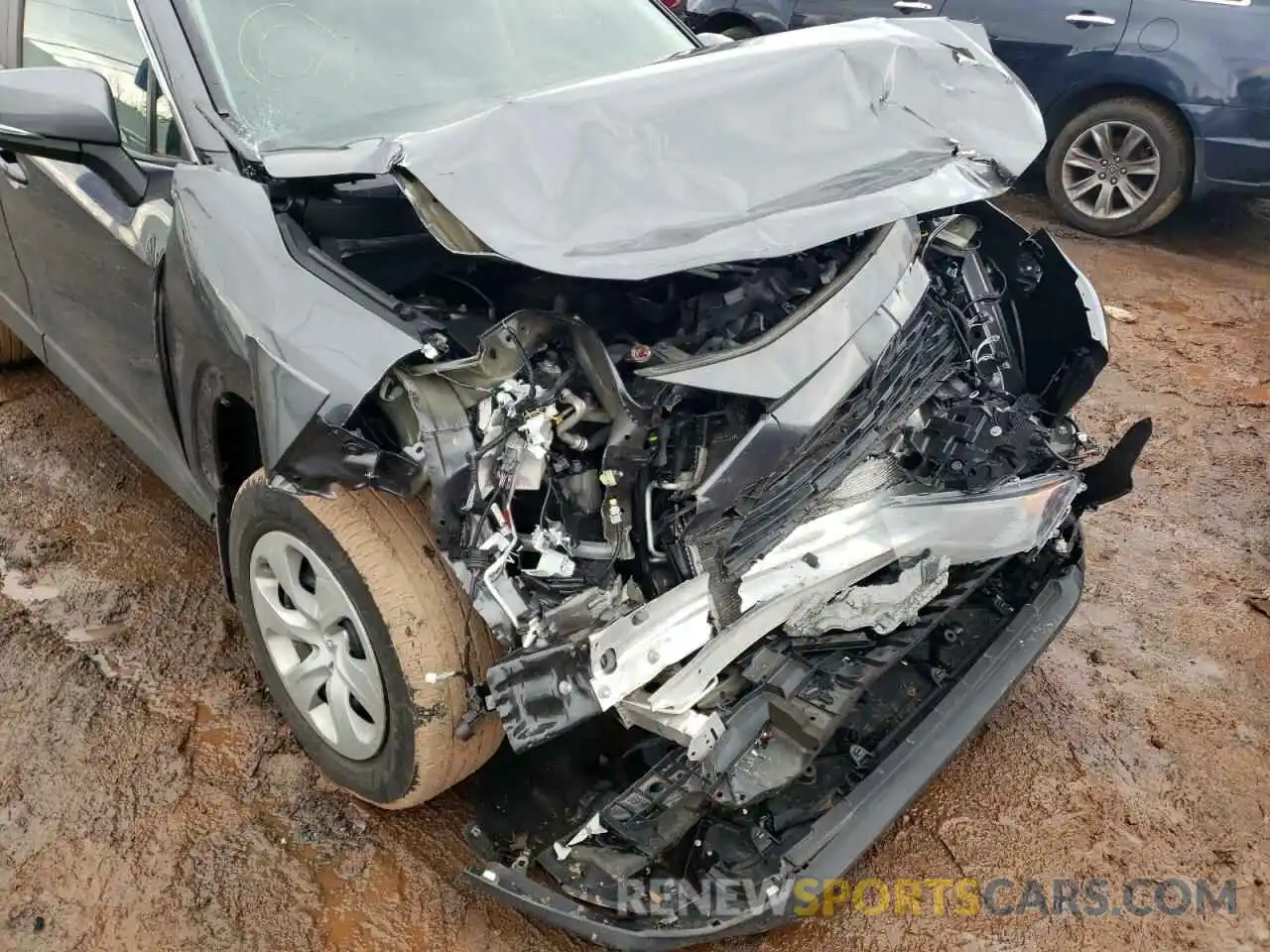 9 Photograph of a damaged car 2T3G1RFV3LC080656 TOYOTA RAV4 2020