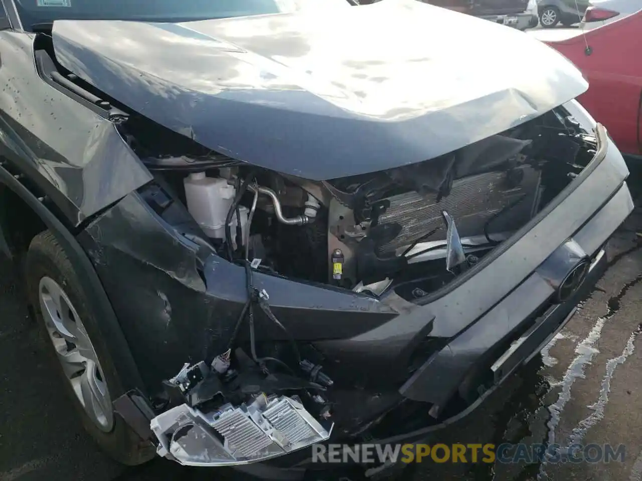 9 Photograph of a damaged car 2T3G1RFV3LW104419 TOYOTA RAV4 2020