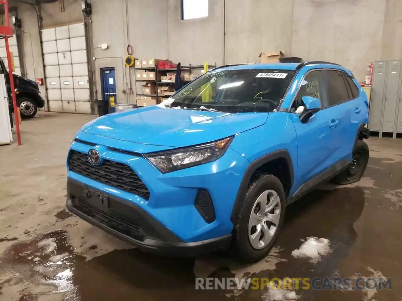 2 Photograph of a damaged car 2T3G1RFV4LC069679 TOYOTA RAV4 2020