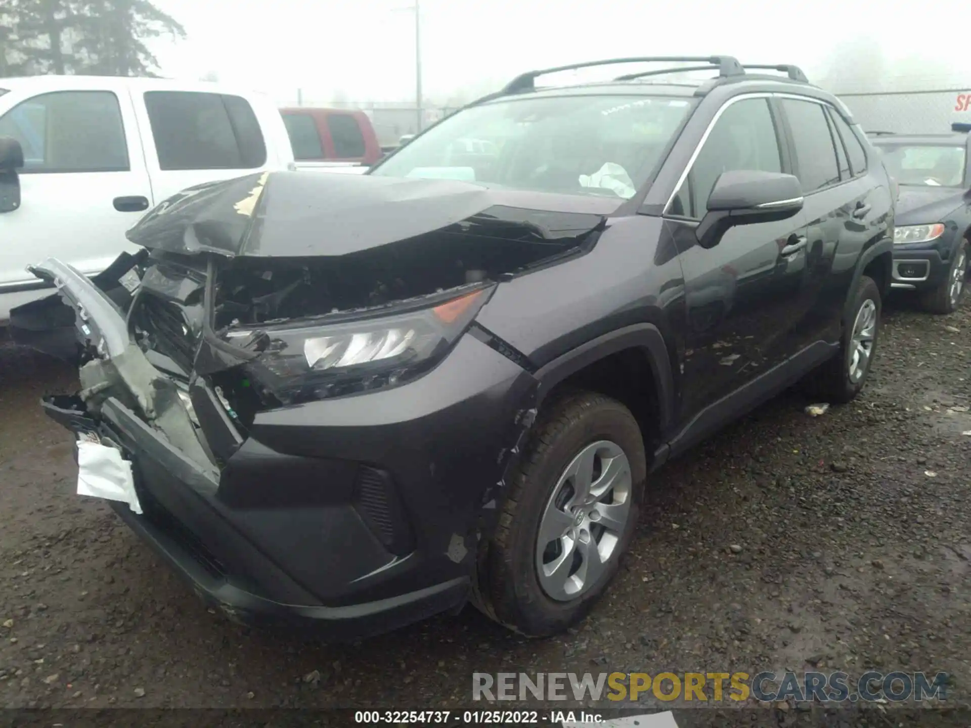 2 Photograph of a damaged car 2T3G1RFV4LC109923 TOYOTA RAV4 2020