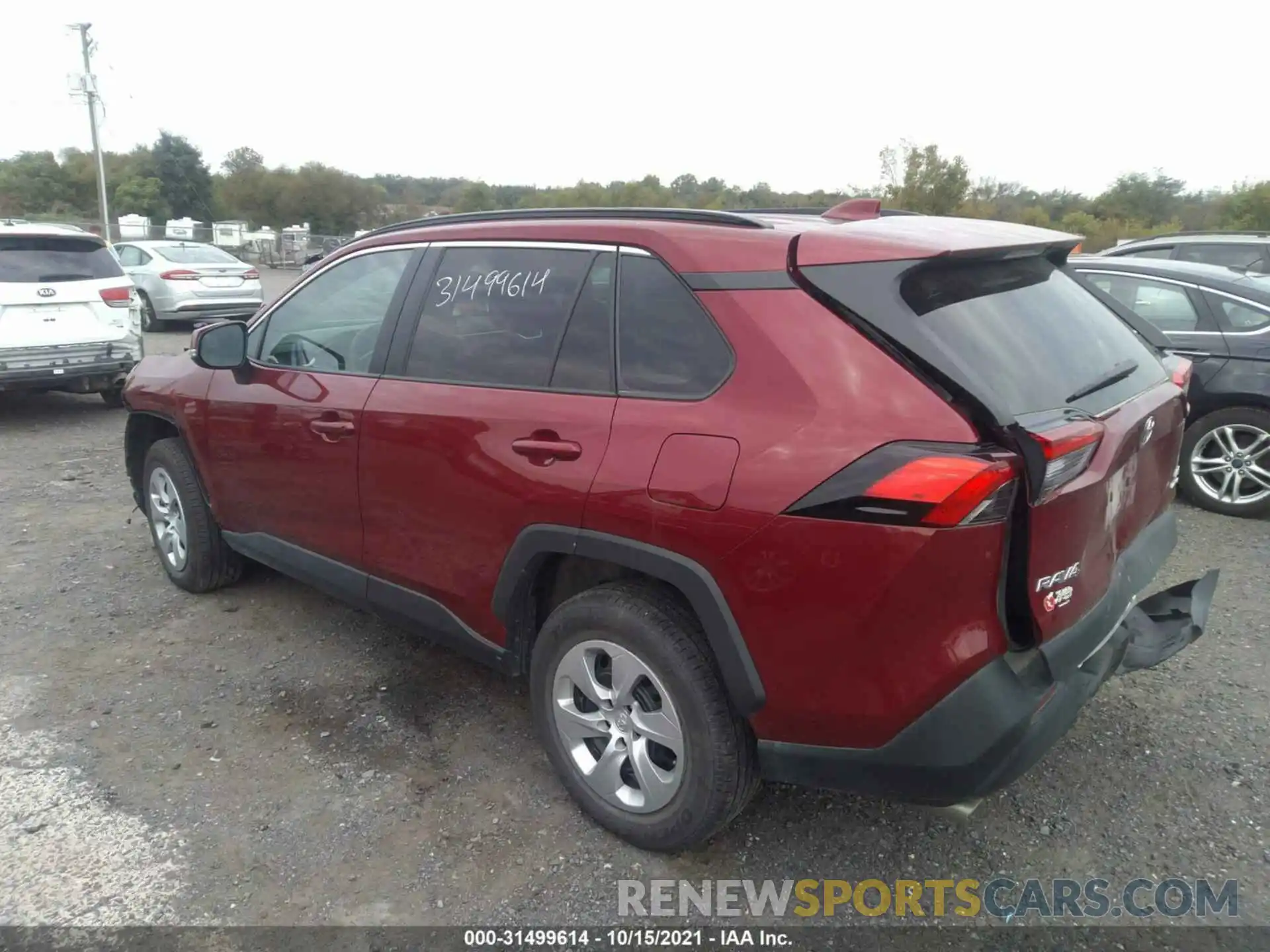 3 Photograph of a damaged car 2T3G1RFV4LC124552 TOYOTA RAV4 2020