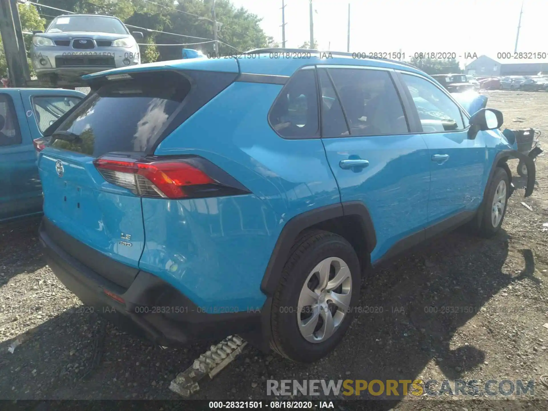 4 Photograph of a damaged car 2T3G1RFV4LW086061 TOYOTA RAV4 2020