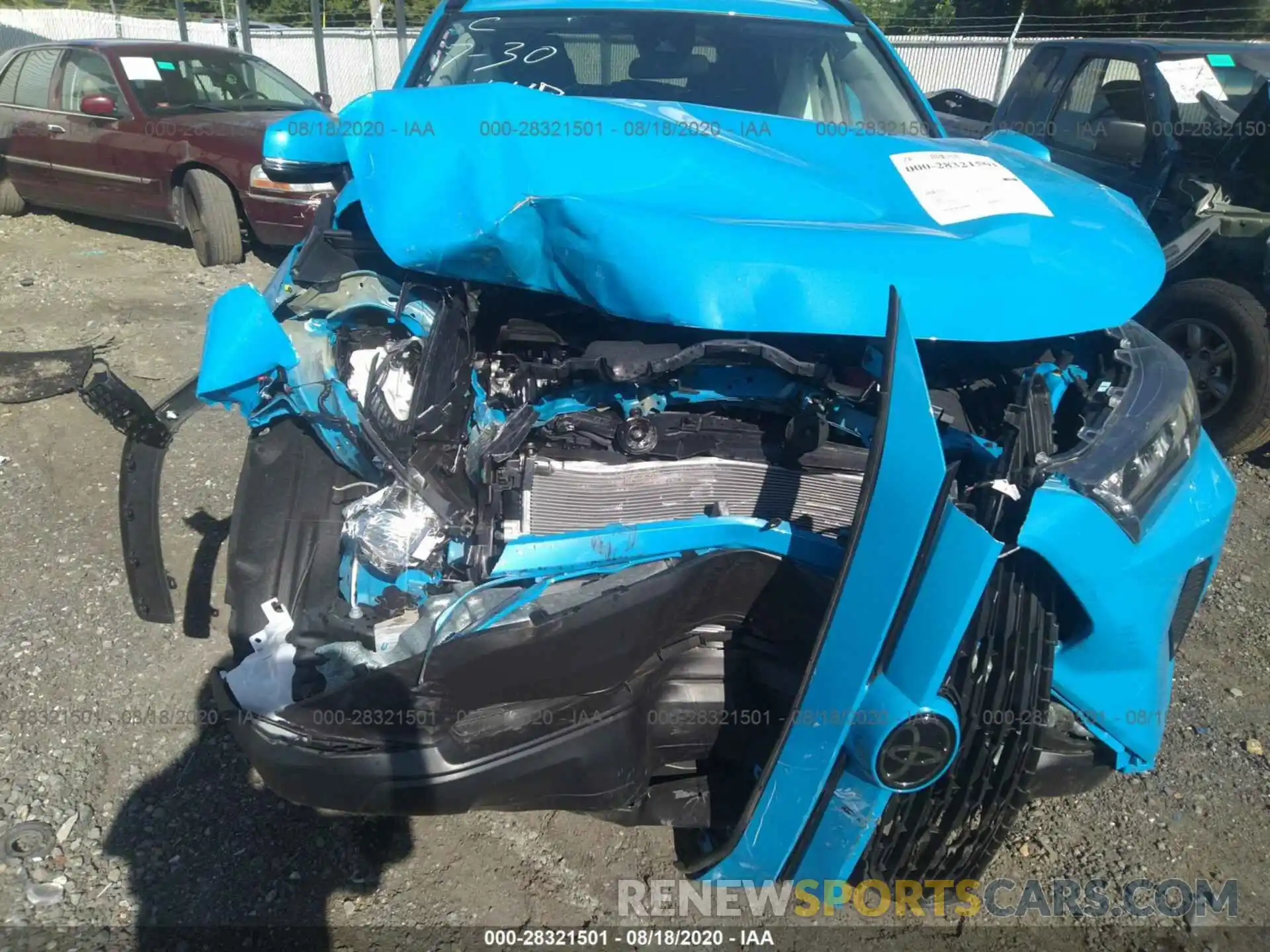 6 Photograph of a damaged car 2T3G1RFV4LW086061 TOYOTA RAV4 2020