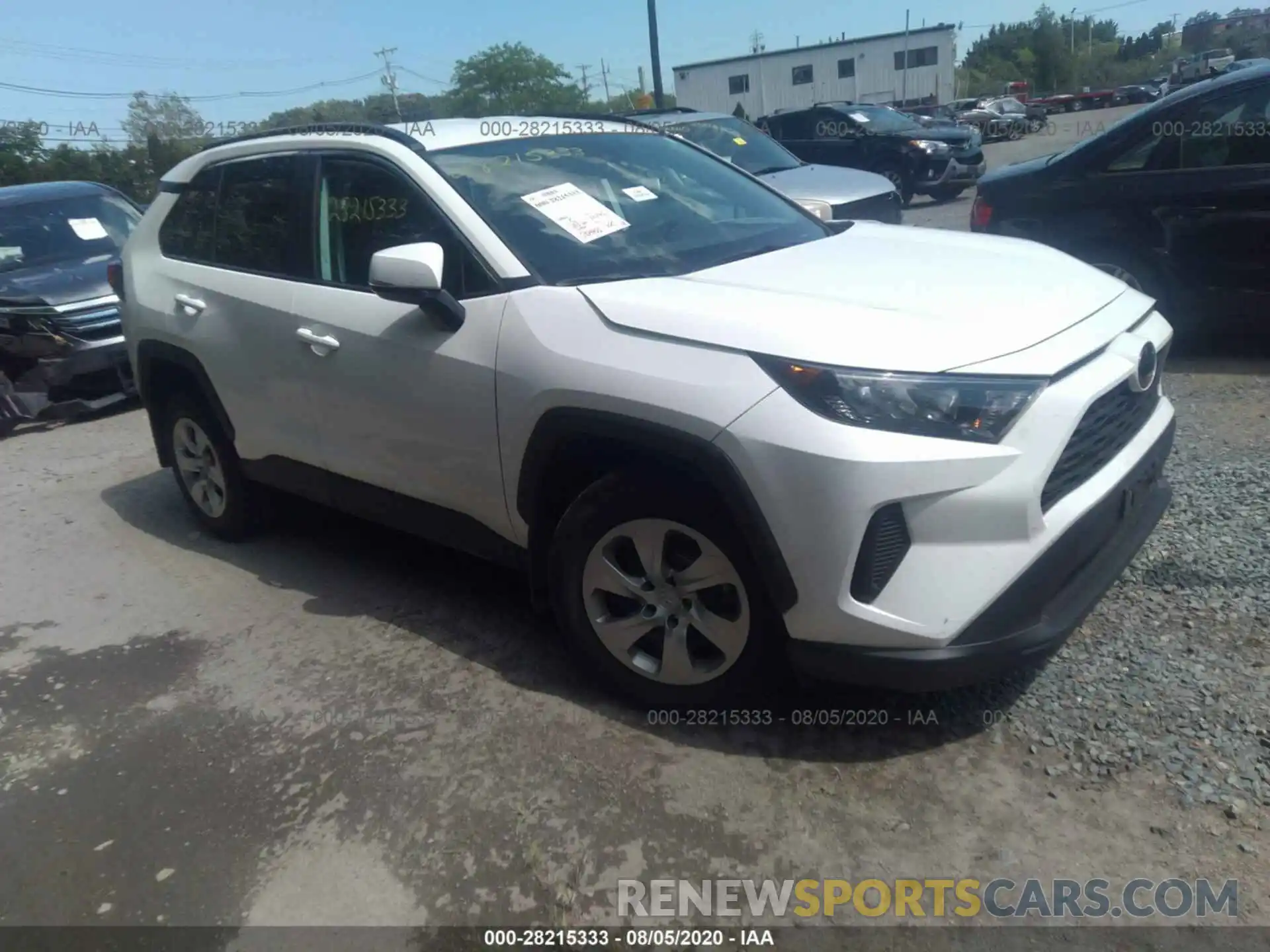 1 Photograph of a damaged car 2T3G1RFV4LW088246 TOYOTA RAV4 2020