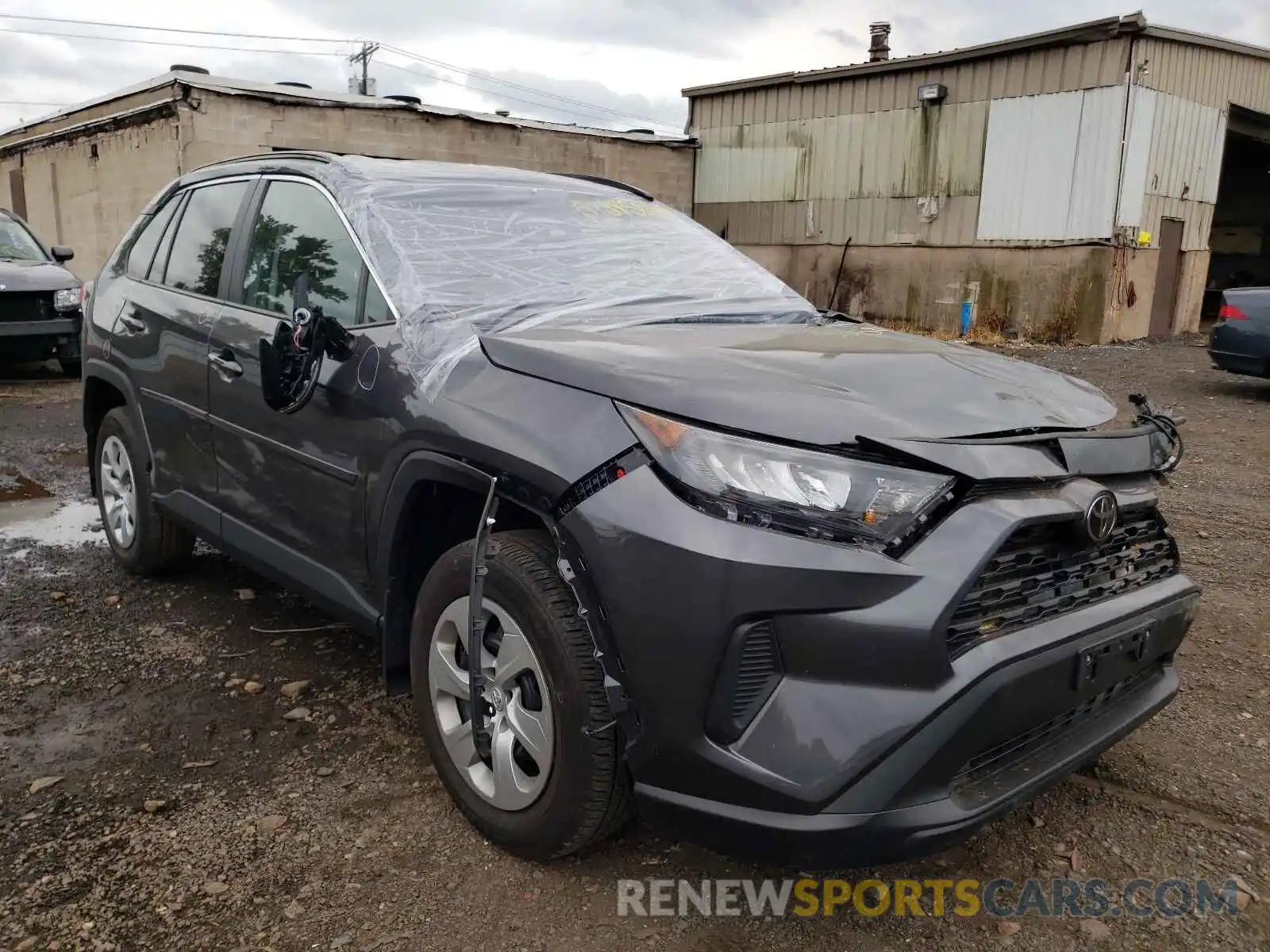 1 Photograph of a damaged car 2T3G1RFV4LW099439 TOYOTA RAV4 2020