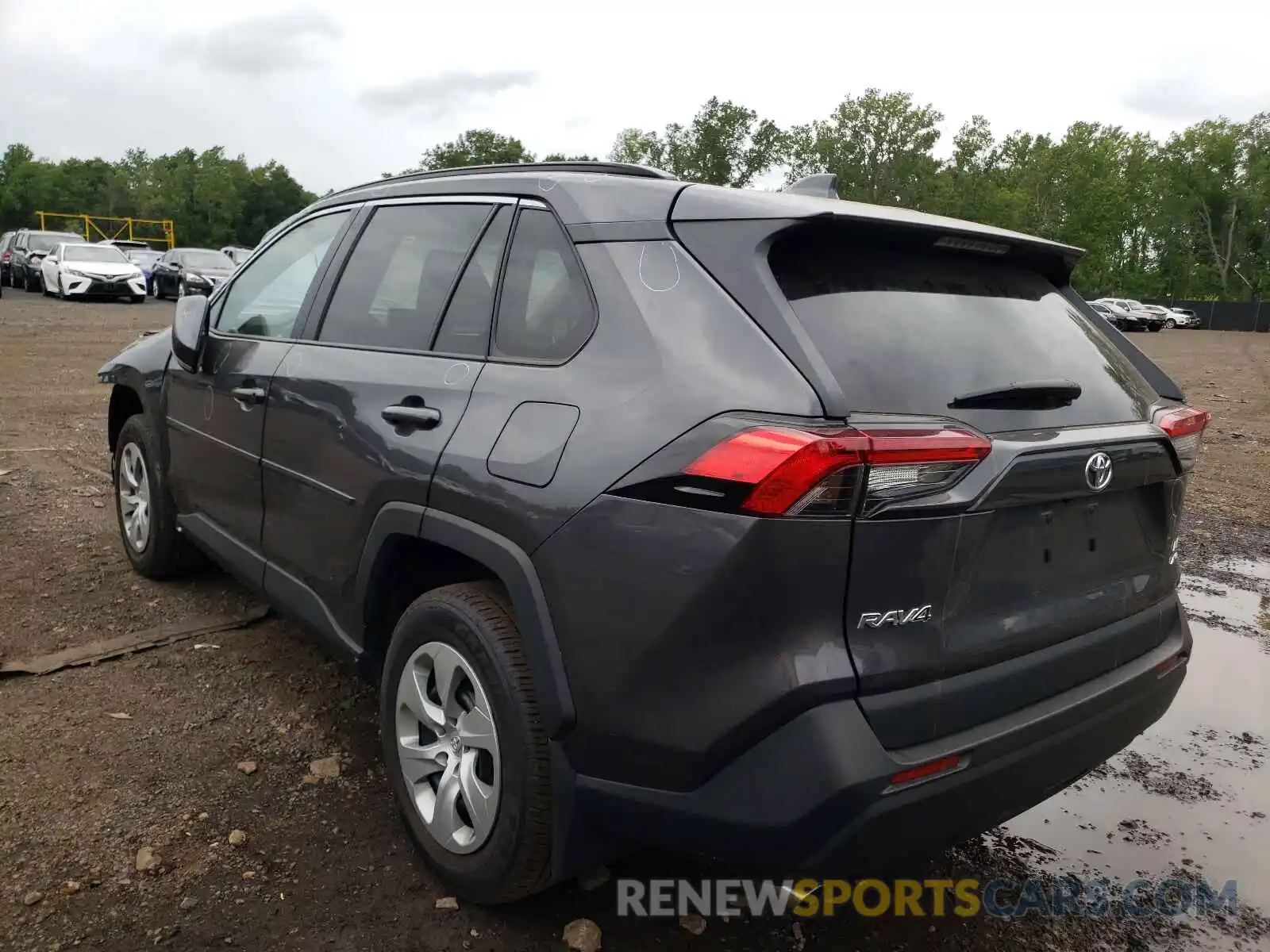 3 Photograph of a damaged car 2T3G1RFV4LW099439 TOYOTA RAV4 2020