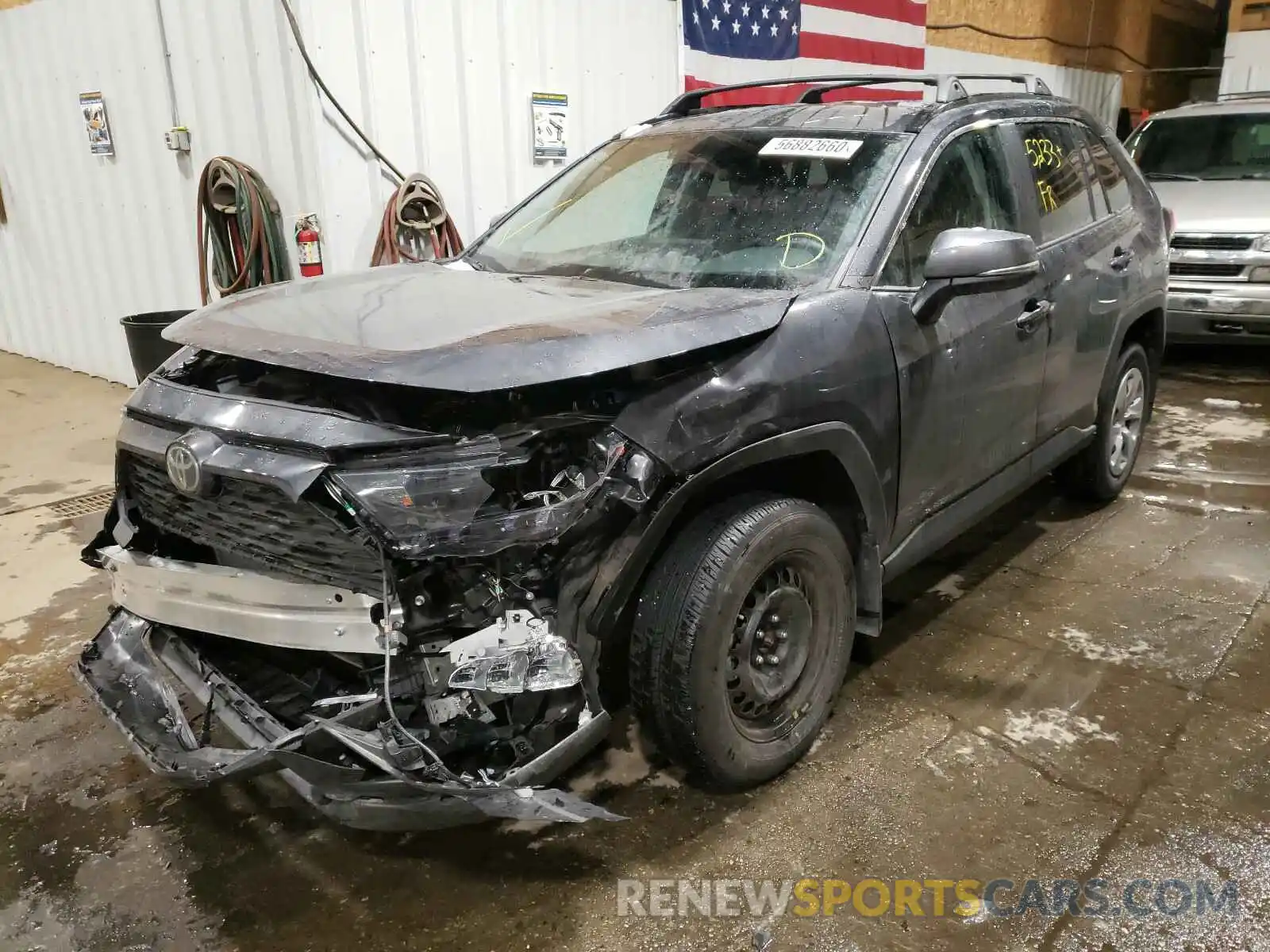 2 Photograph of a damaged car 2T3G1RFV4LW104932 TOYOTA RAV4 2020