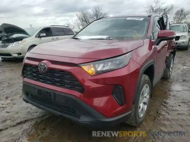 2 Фотография поврежденного автомобиля 2T3G1RFV4LW133895 TOYOTA RAV4 2020