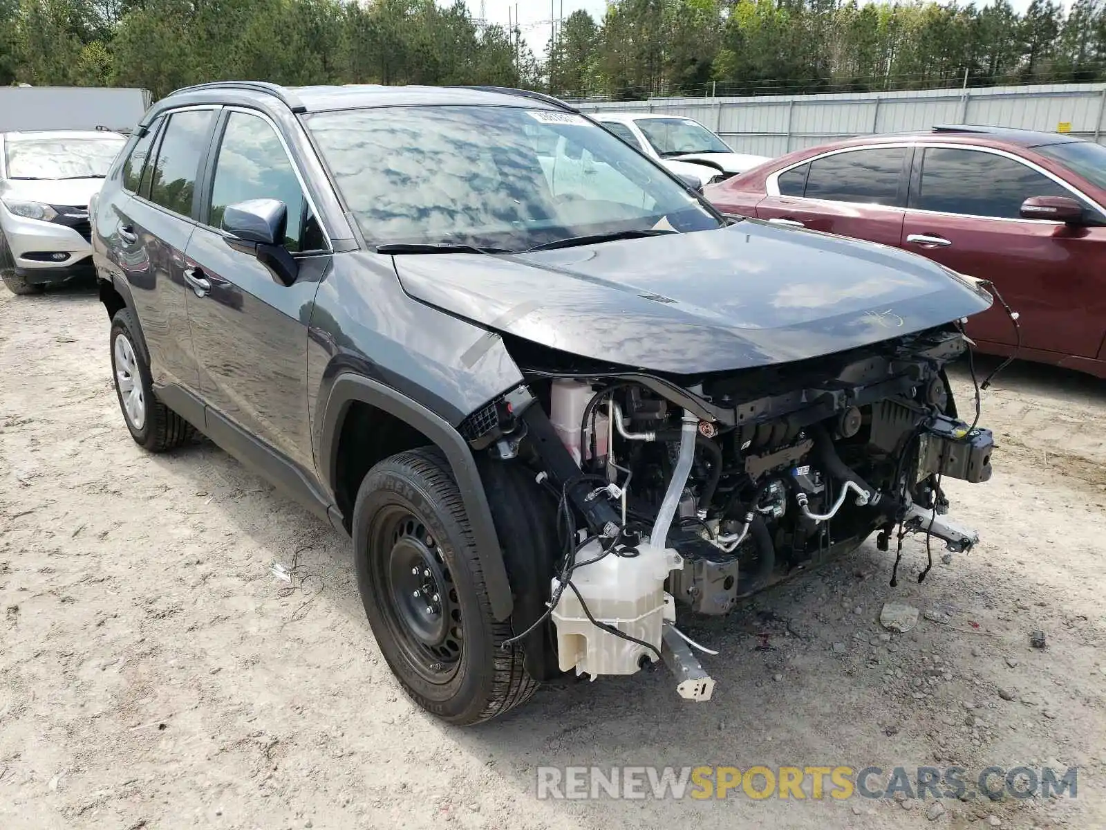 1 Фотография поврежденного автомобиля 2T3G1RFV4LW135596 TOYOTA RAV4 2020