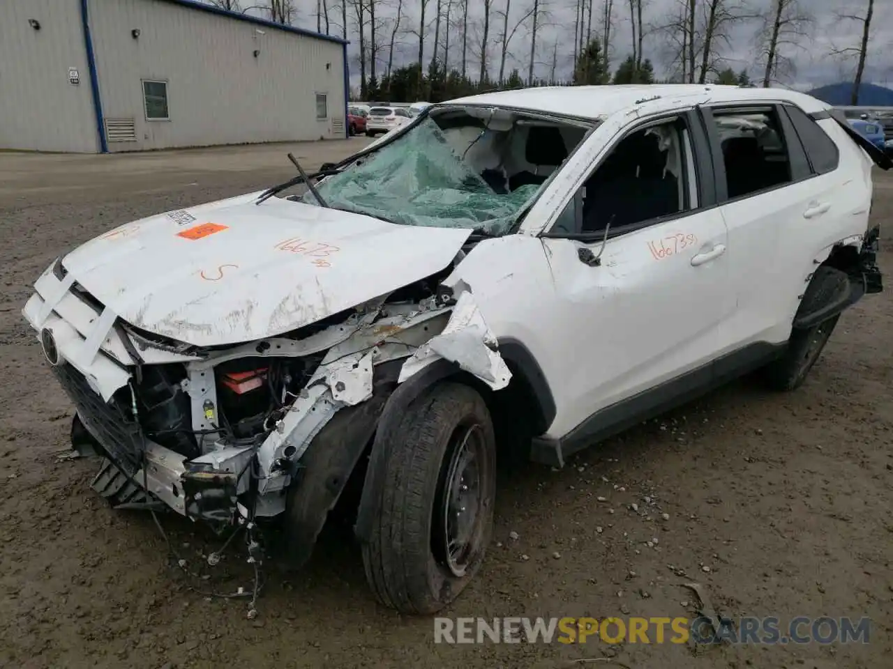 2 Photograph of a damaged car 2T3G1RFV5LC068265 TOYOTA RAV4 2020