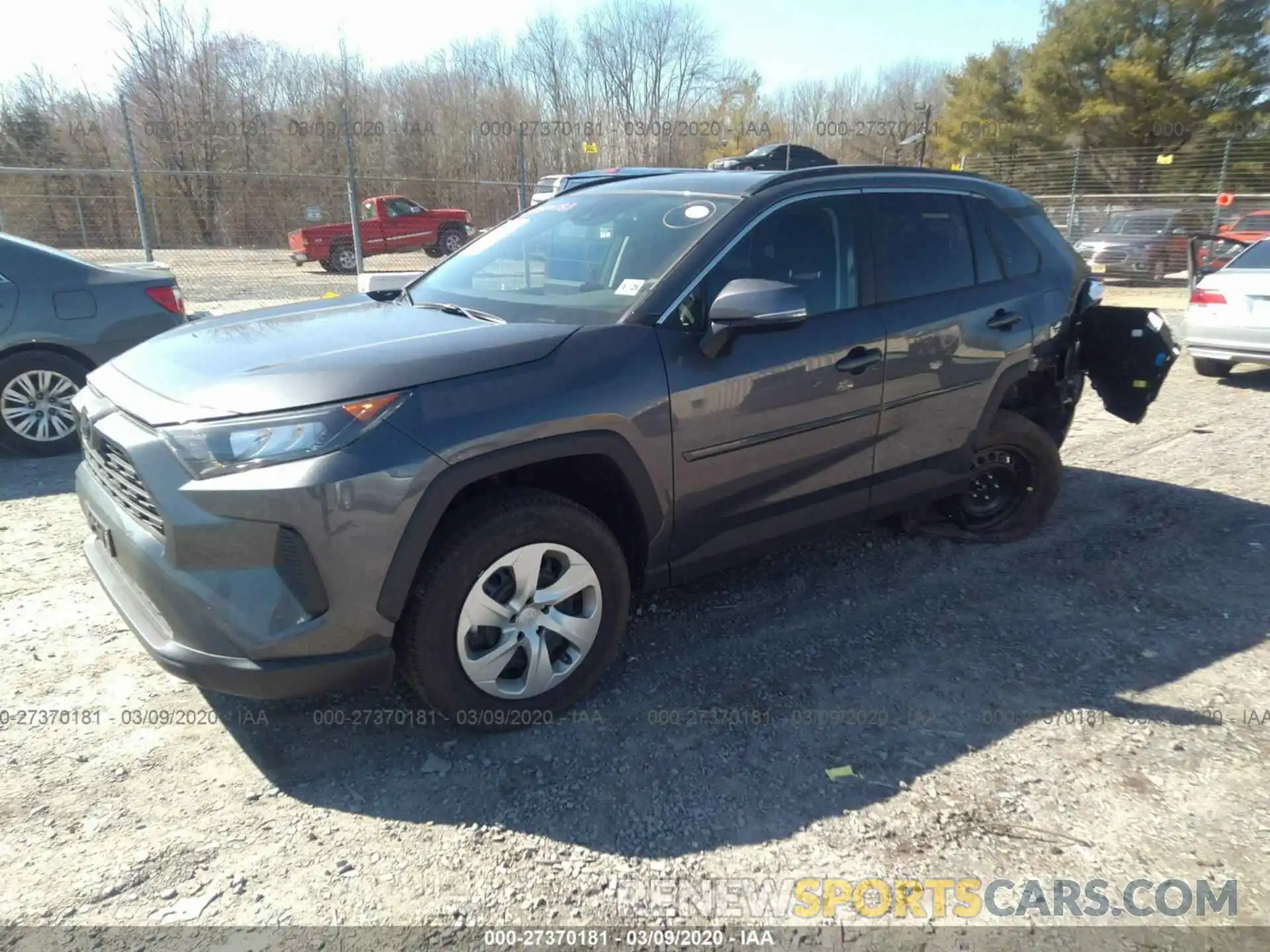 2 Photograph of a damaged car 2T3G1RFV5LC080741 TOYOTA RAV4 2020