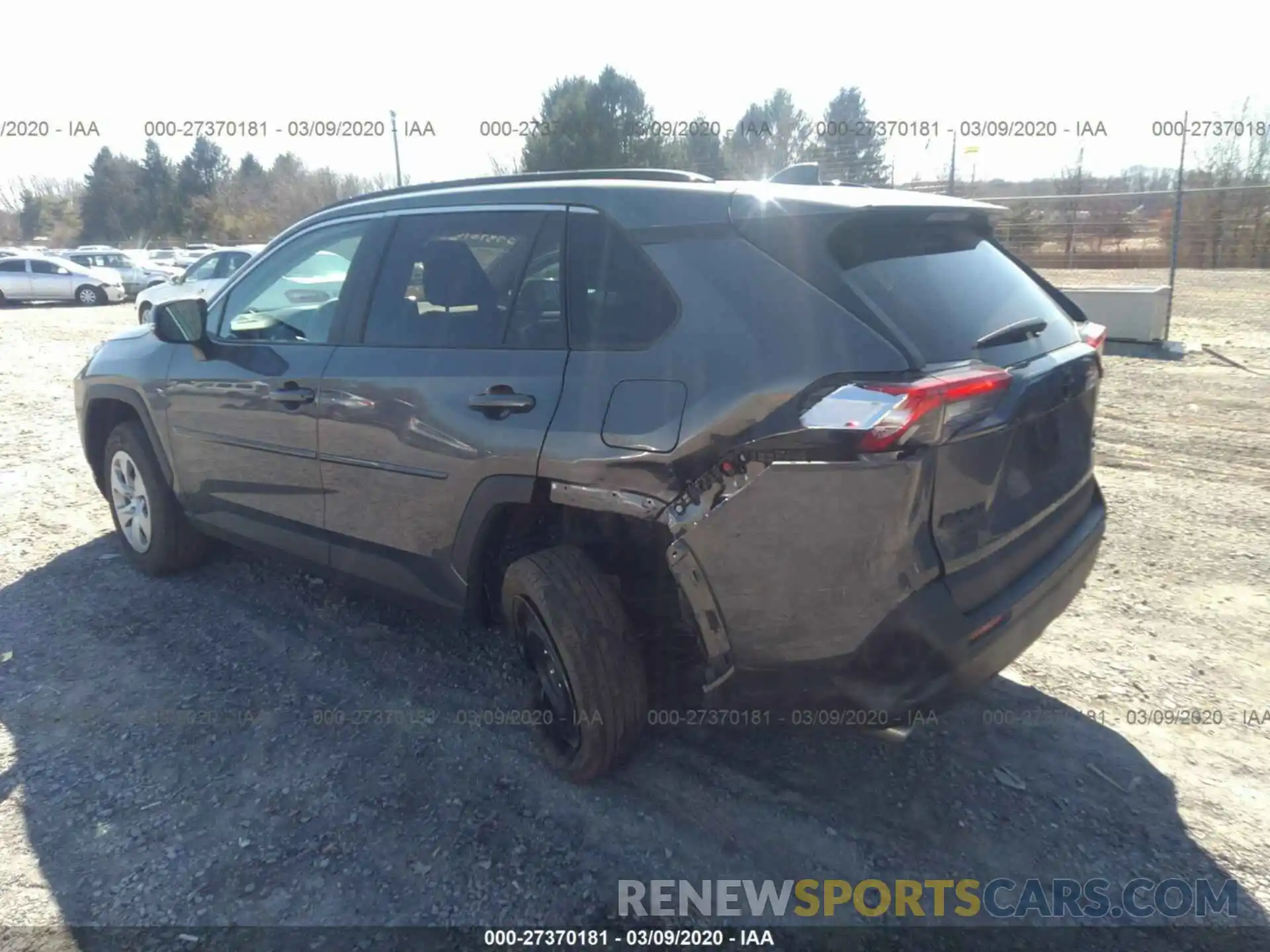 3 Photograph of a damaged car 2T3G1RFV5LC080741 TOYOTA RAV4 2020