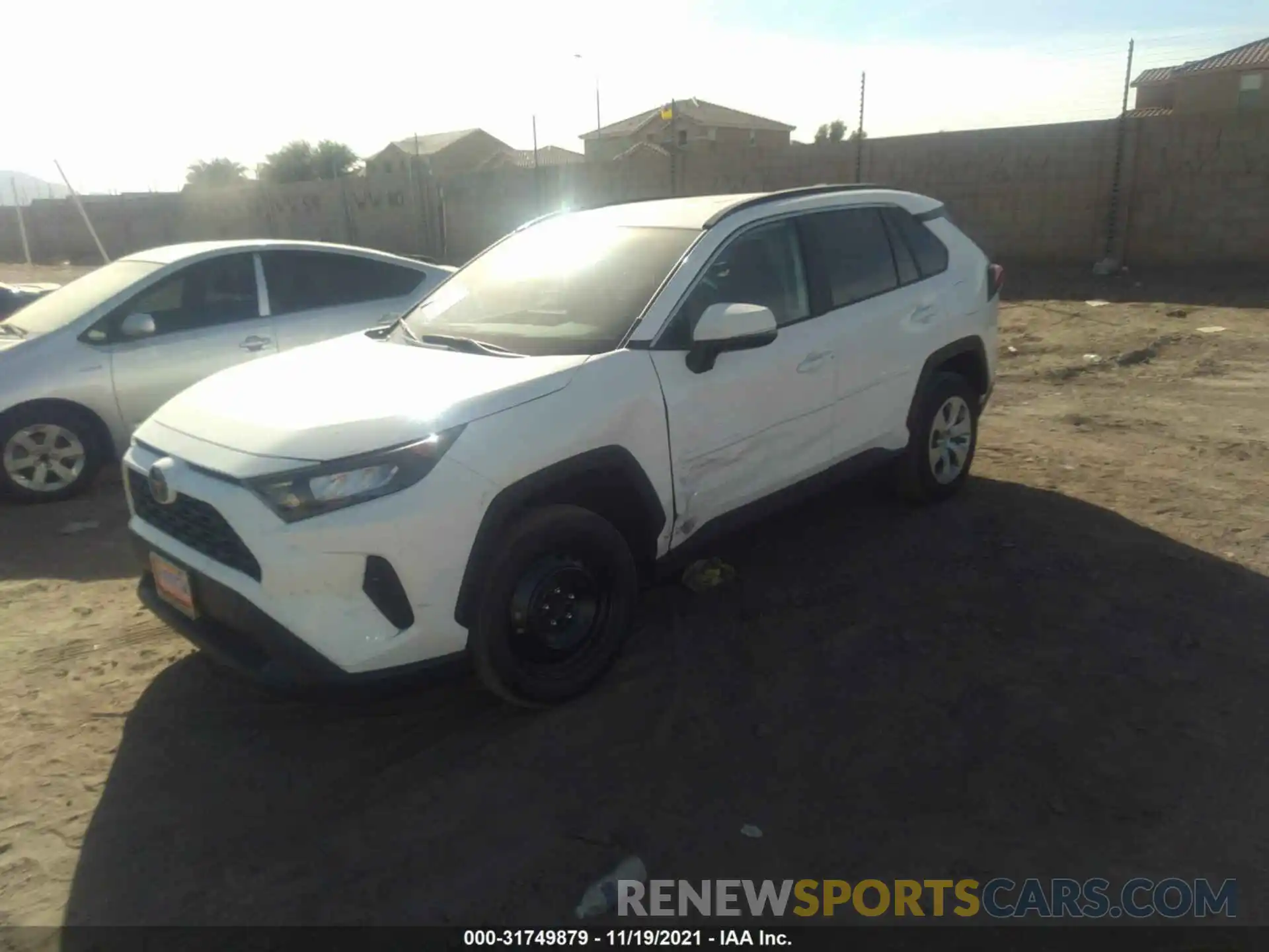 2 Photograph of a damaged car 2T3G1RFV5LC086992 TOYOTA RAV4 2020