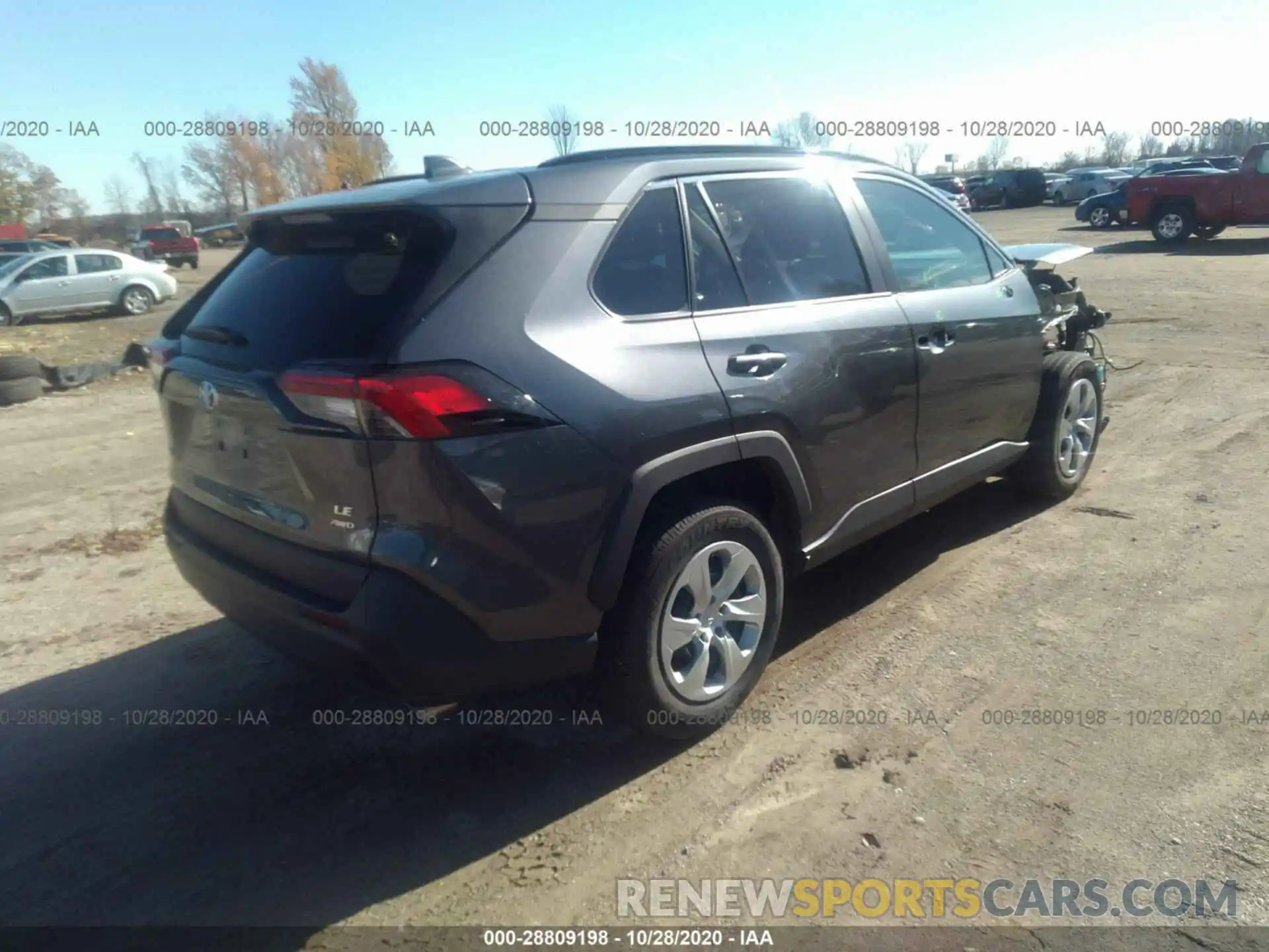 4 Photograph of a damaged car 2T3G1RFV5LC104150 TOYOTA RAV4 2020