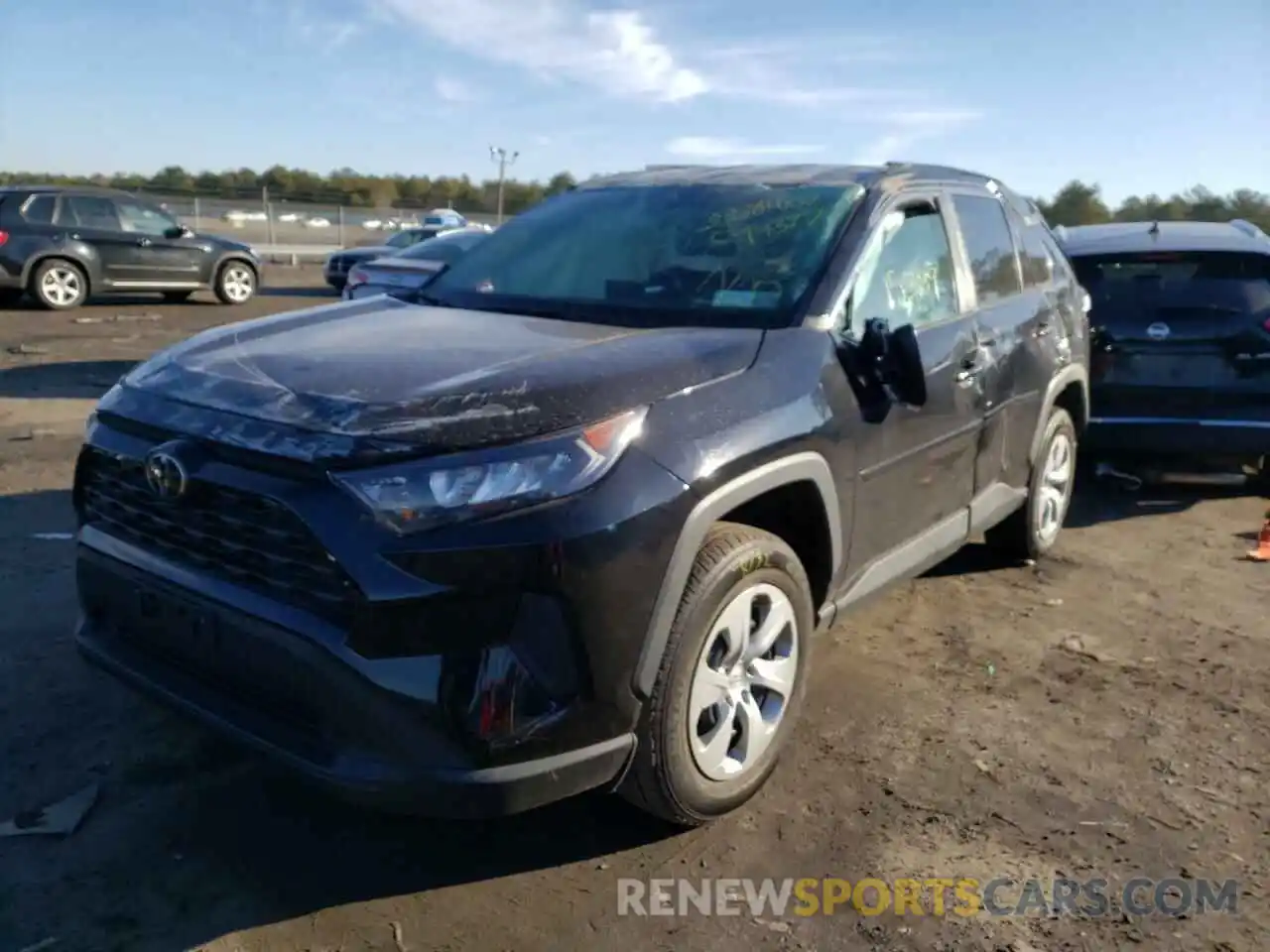 2 Photograph of a damaged car 2T3G1RFV5LW094377 TOYOTA RAV4 2020