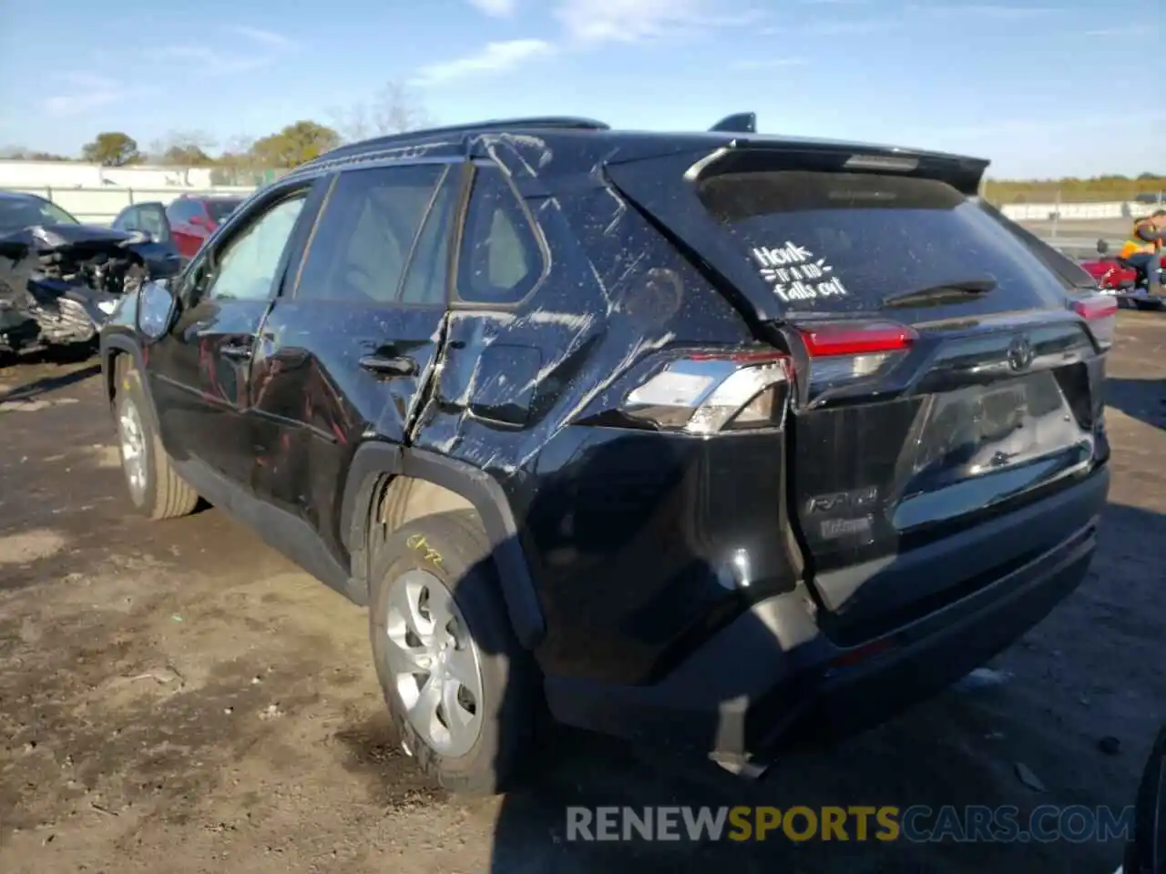 3 Photograph of a damaged car 2T3G1RFV5LW094377 TOYOTA RAV4 2020