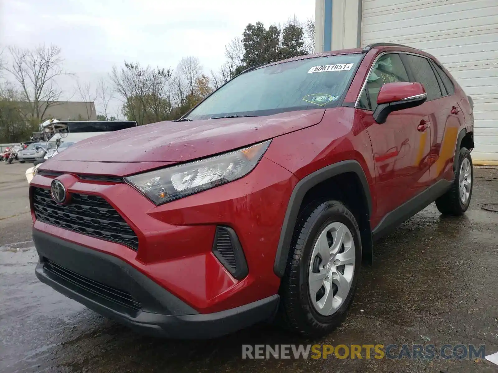 2 Photograph of a damaged car 2T3G1RFV5LW098364 TOYOTA RAV4 2020