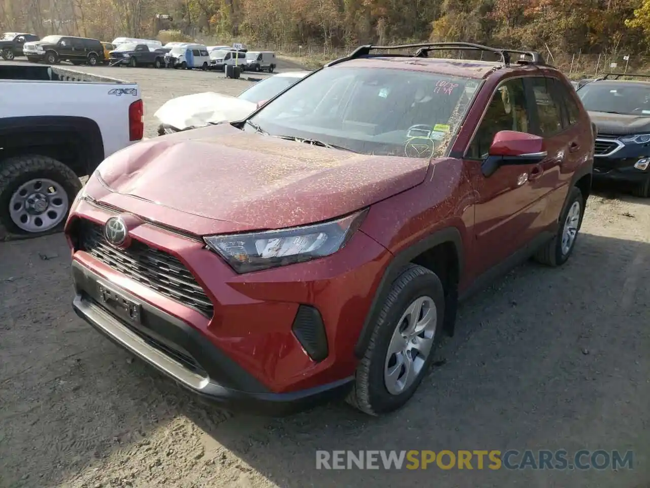 2 Photograph of a damaged car 2T3G1RFV5LW098381 TOYOTA RAV4 2020