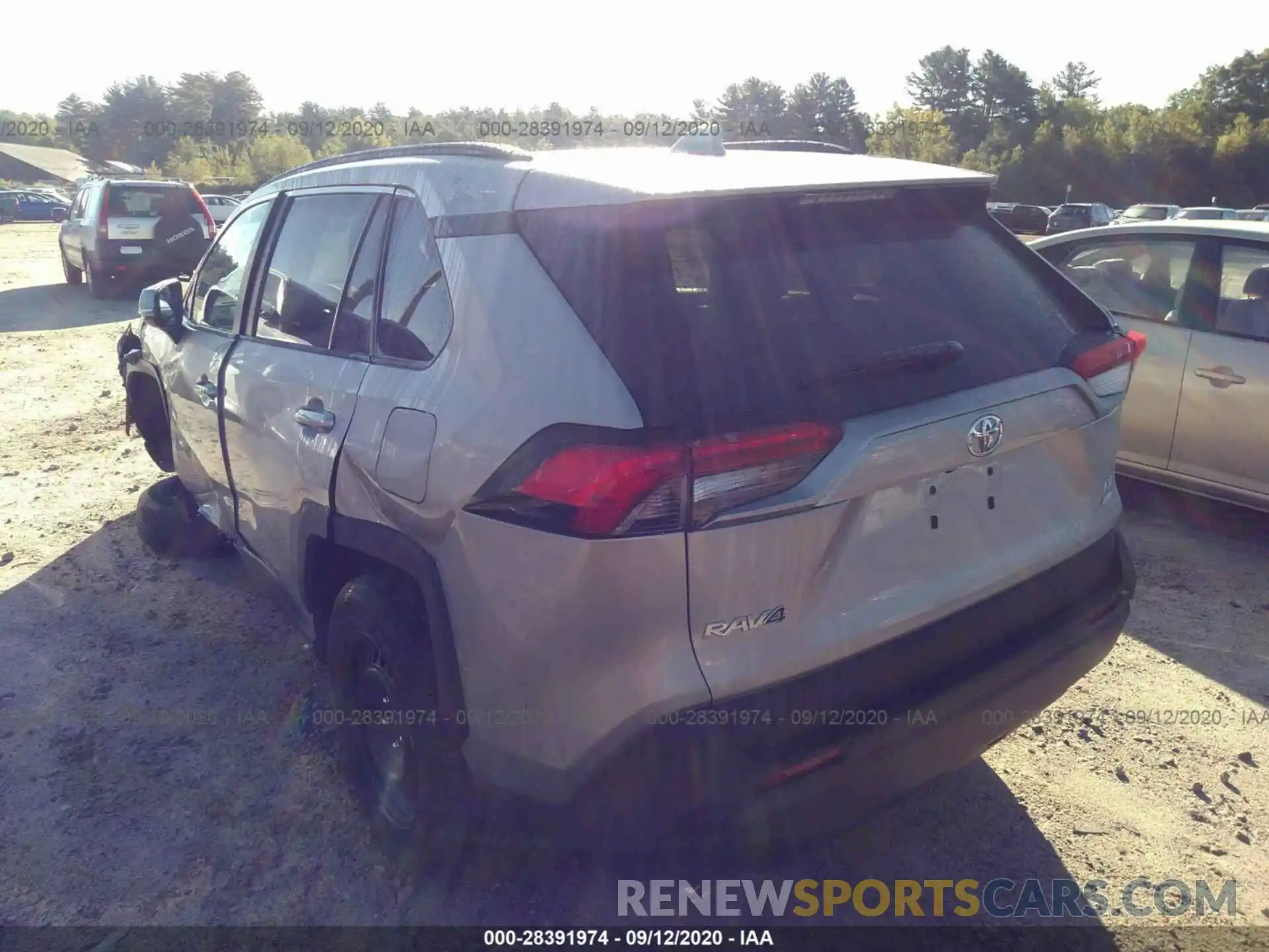 3 Photograph of a damaged car 2T3G1RFV5LW108486 TOYOTA RAV4 2020