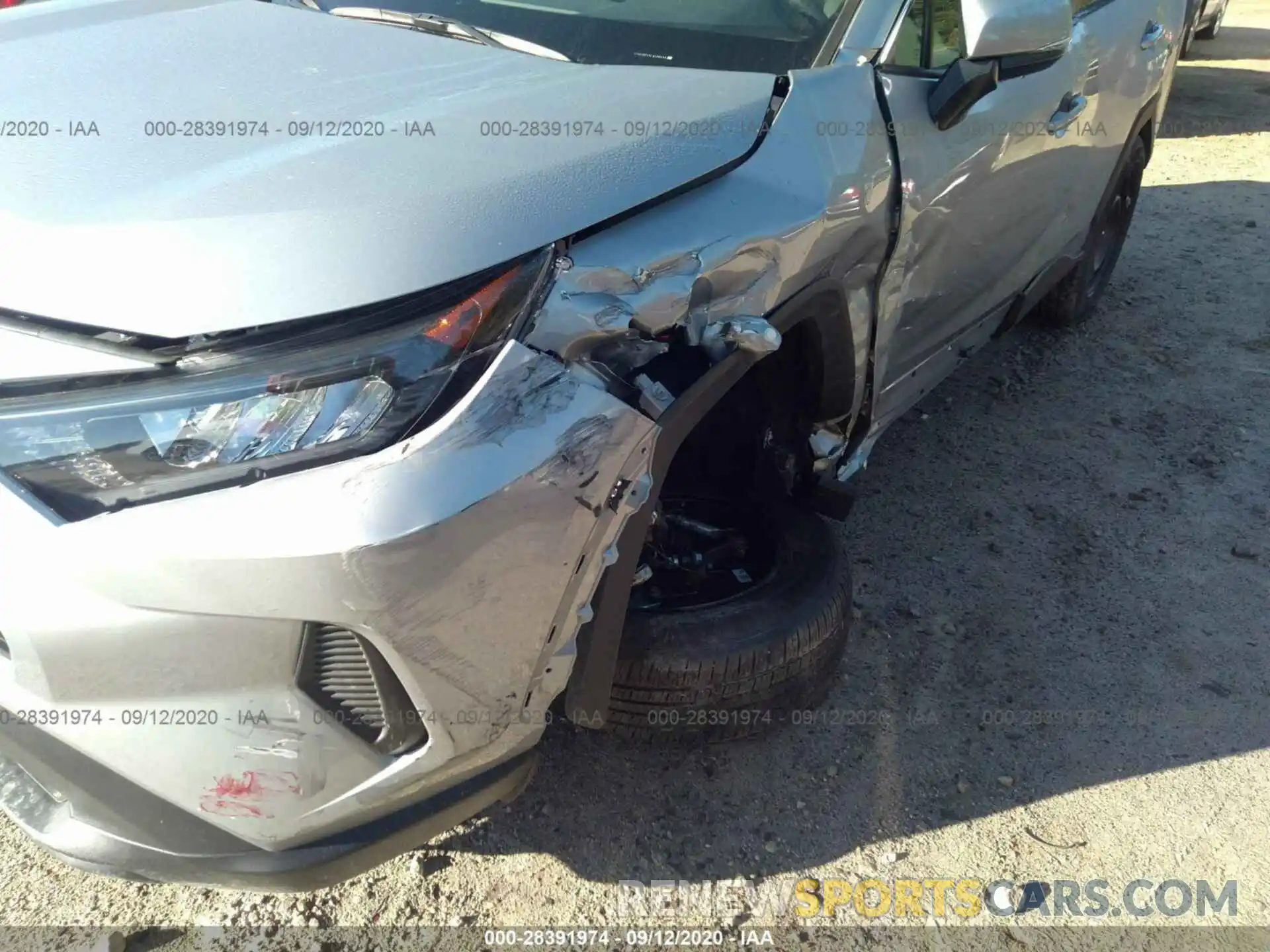 6 Photograph of a damaged car 2T3G1RFV5LW108486 TOYOTA RAV4 2020