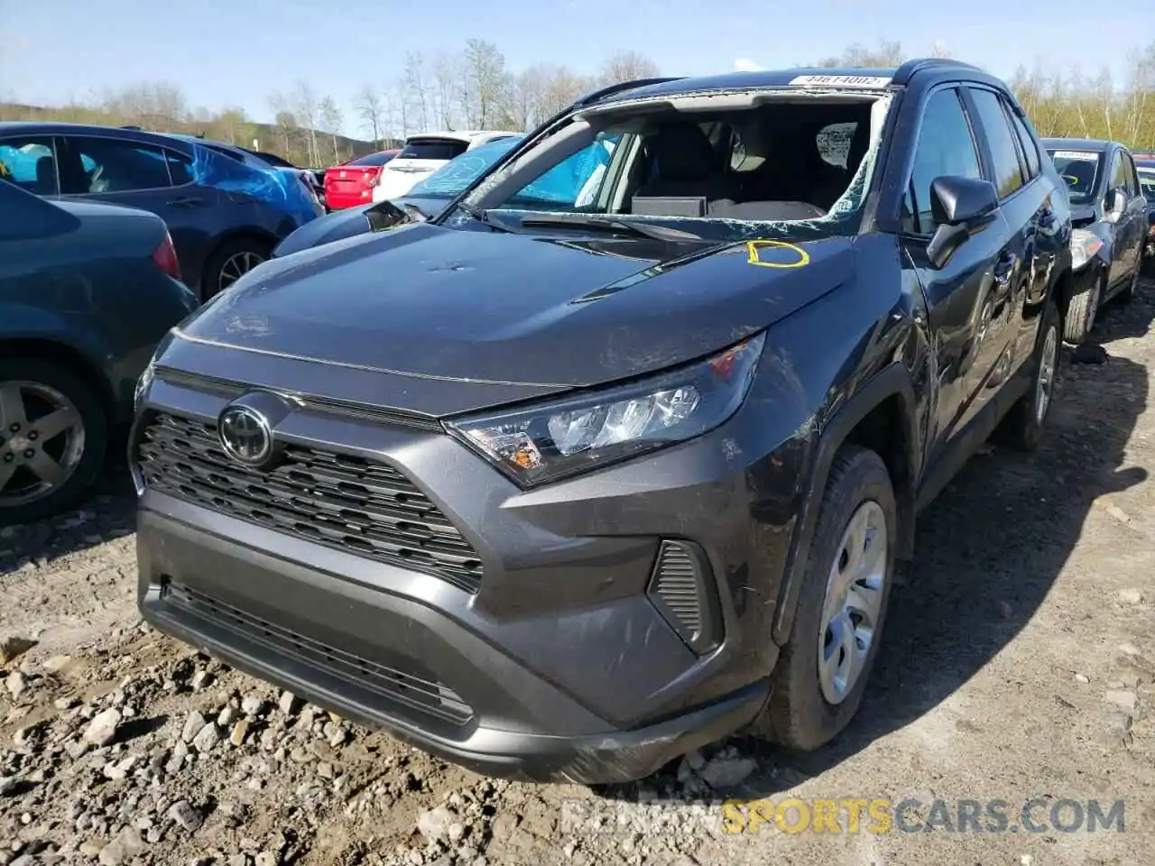 2 Photograph of a damaged car 2T3G1RFV5LW118290 TOYOTA RAV4 2020