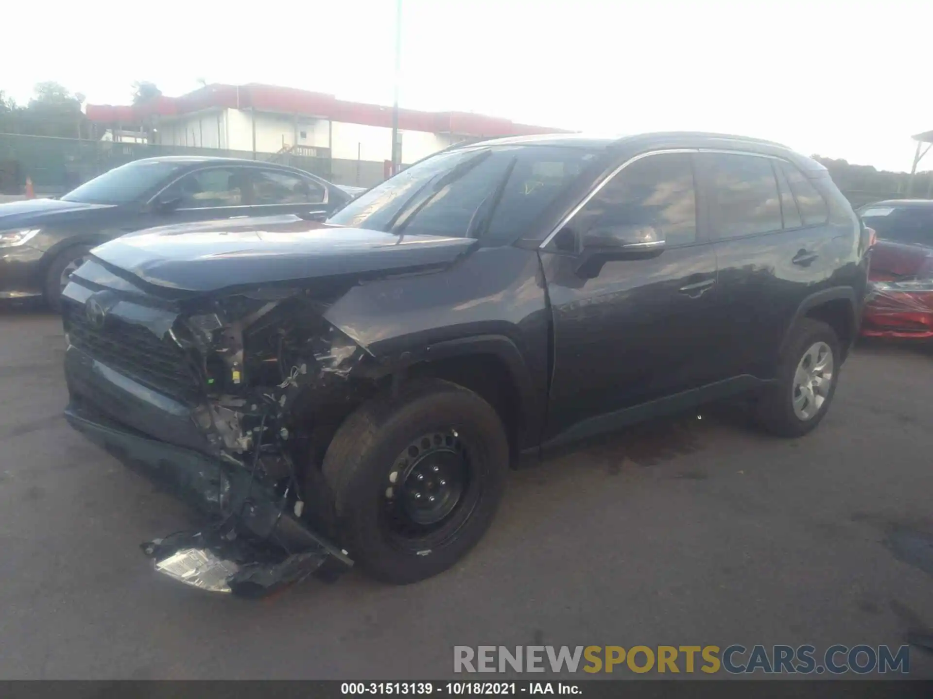 2 Photograph of a damaged car 2T3G1RFV5LW122484 TOYOTA RAV4 2020