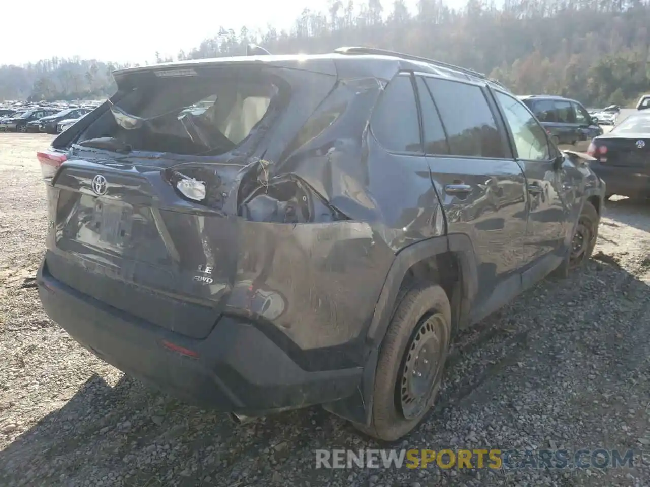 4 Photograph of a damaged car 2T3G1RFV5LW138829 TOYOTA RAV4 2020