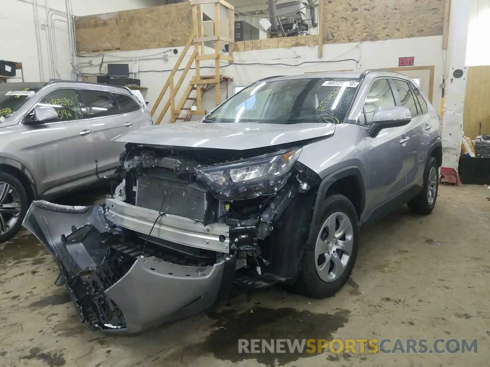 2 Photograph of a damaged car 2T3G1RFV6LC069778 TOYOTA RAV4 2020