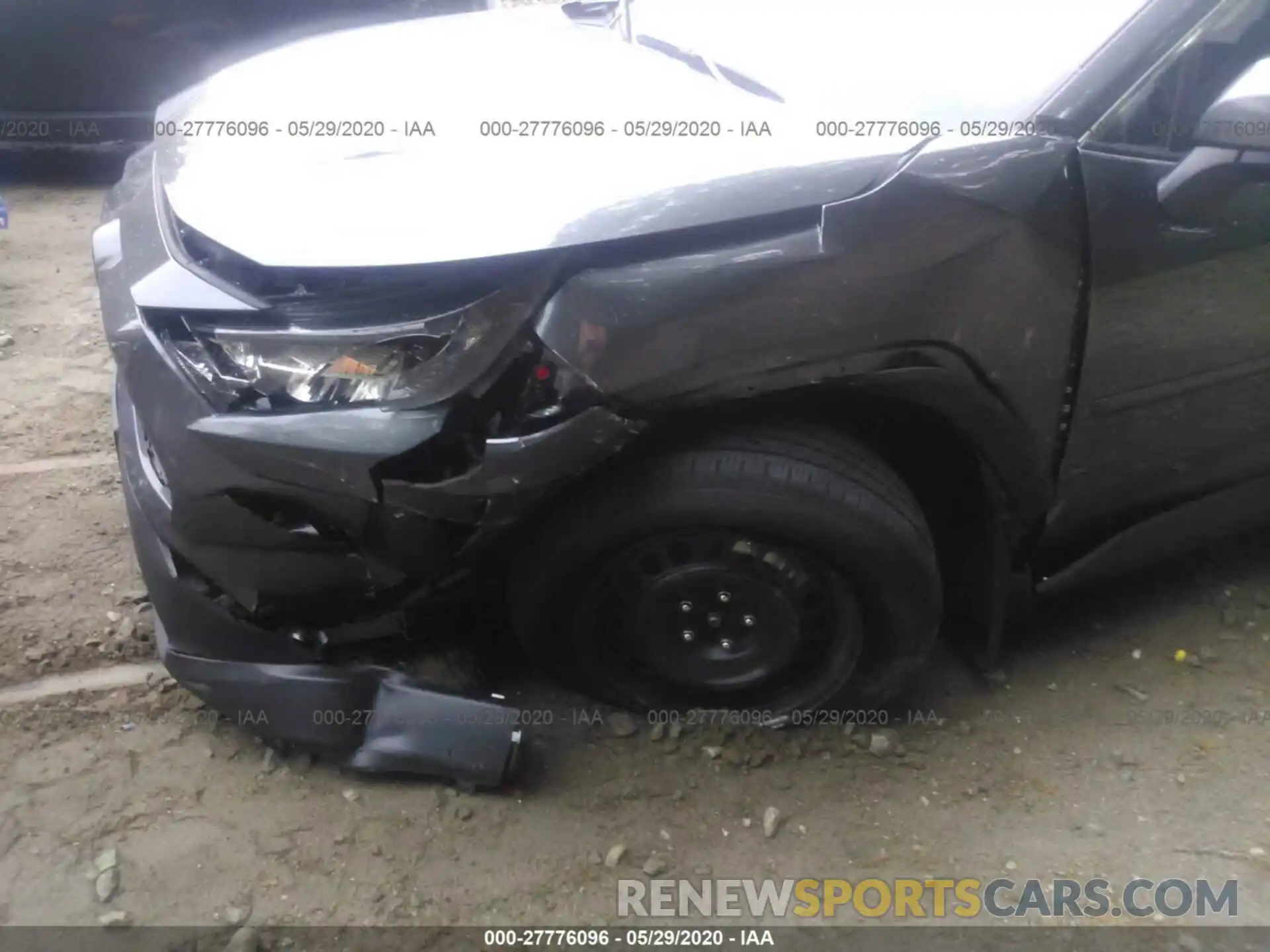 6 Photograph of a damaged car 2T3G1RFV6LC087763 TOYOTA RAV4 2020