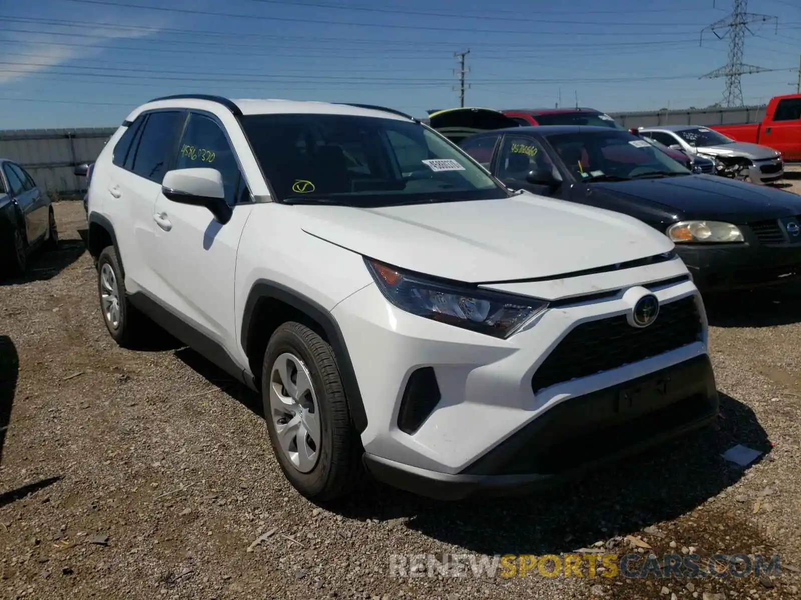 1 Photograph of a damaged car 2T3G1RFV6LC113939 TOYOTA RAV4 2020