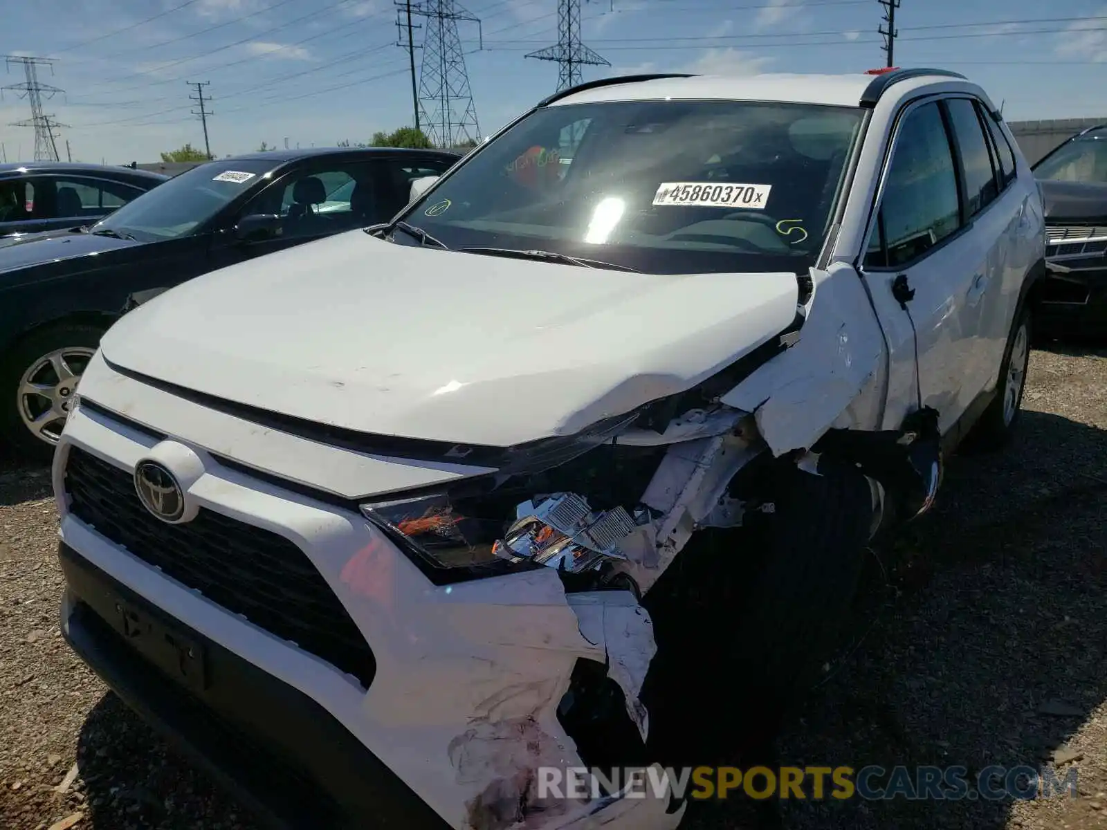 2 Photograph of a damaged car 2T3G1RFV6LC113939 TOYOTA RAV4 2020