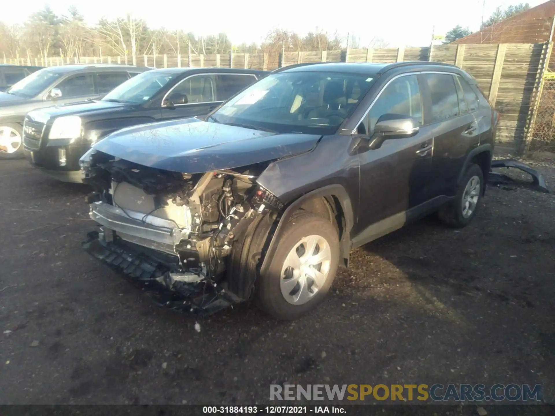 2 Фотография поврежденного автомобиля 2T3G1RFV6LC115982 TOYOTA RAV4 2020