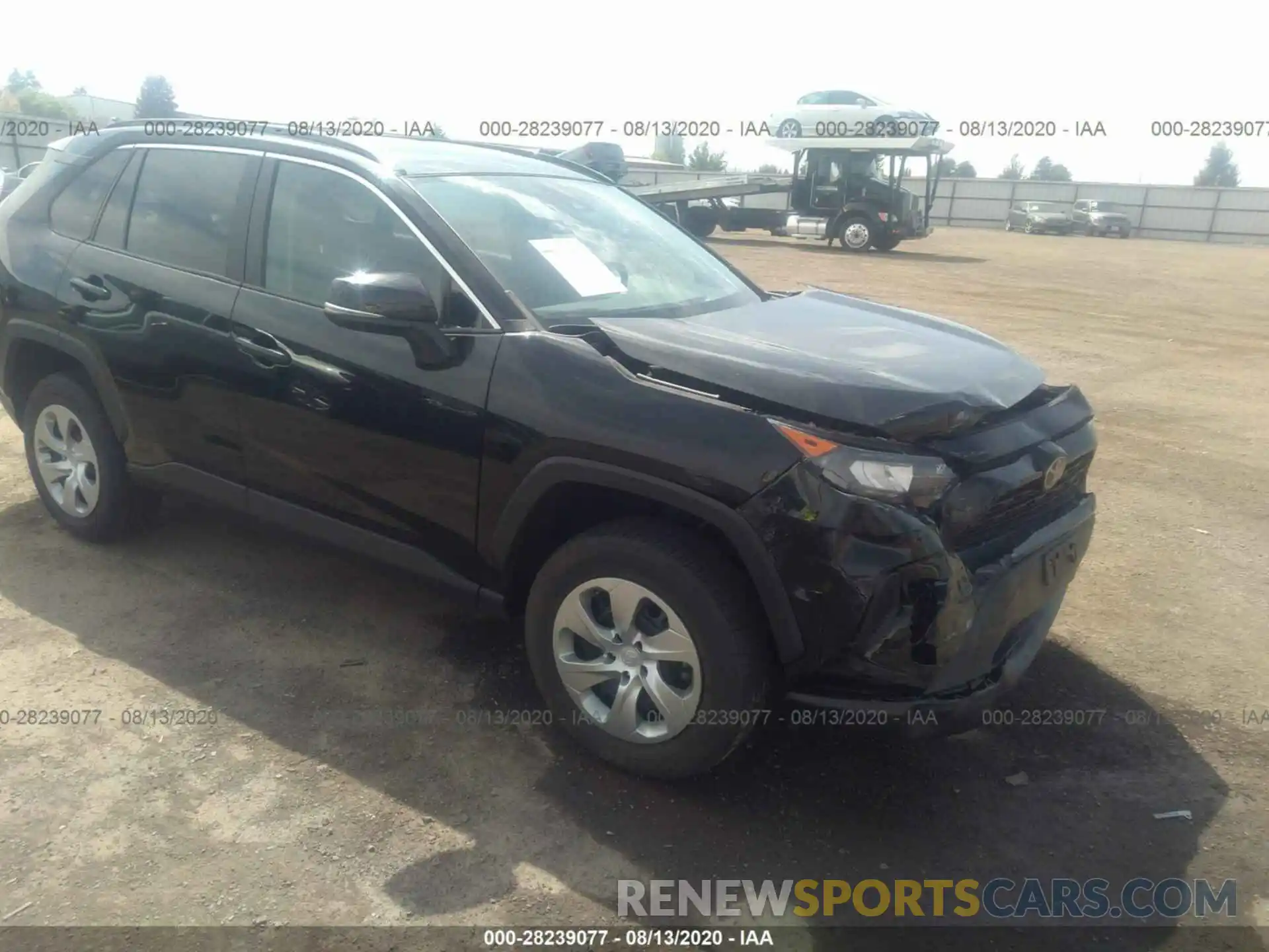 1 Photograph of a damaged car 2T3G1RFV6LW090306 TOYOTA RAV4 2020