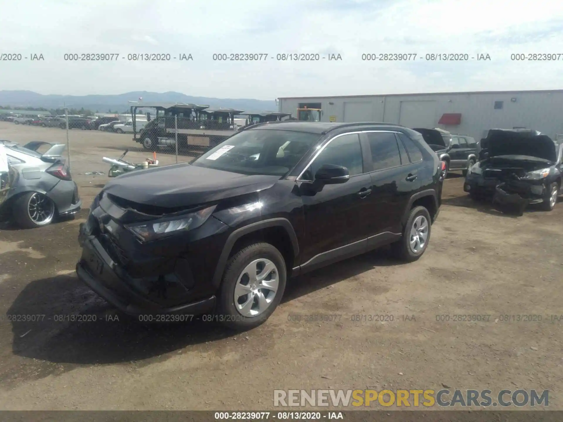 2 Photograph of a damaged car 2T3G1RFV6LW090306 TOYOTA RAV4 2020