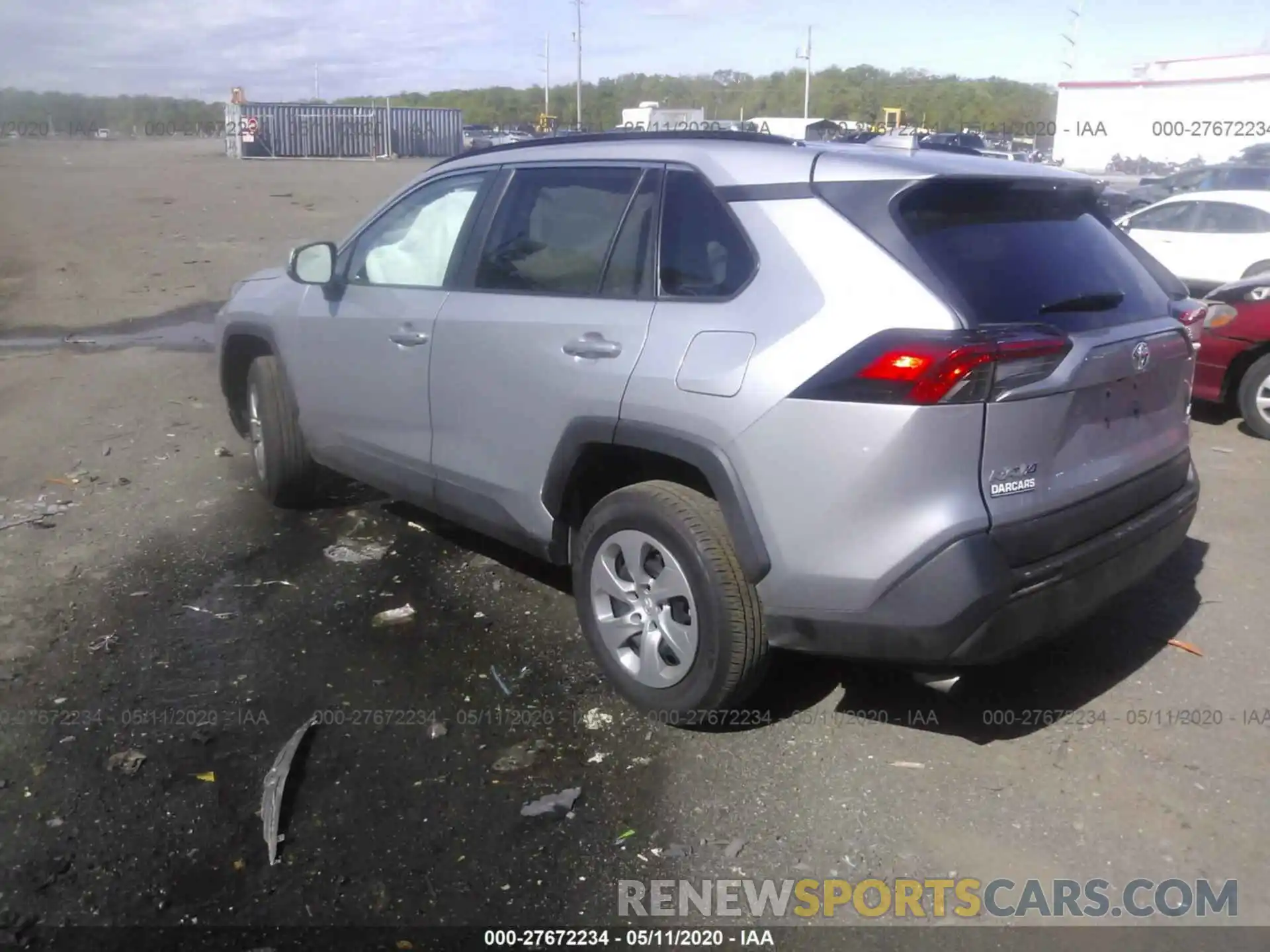 3 Photograph of a damaged car 2T3G1RFV6LW090967 TOYOTA RAV4 2020