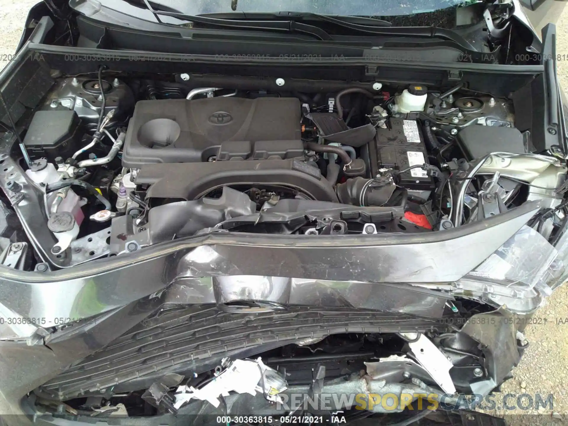 10 Фотография поврежденного автомобиля 2T3G1RFV7LC108278 TOYOTA RAV4 2020