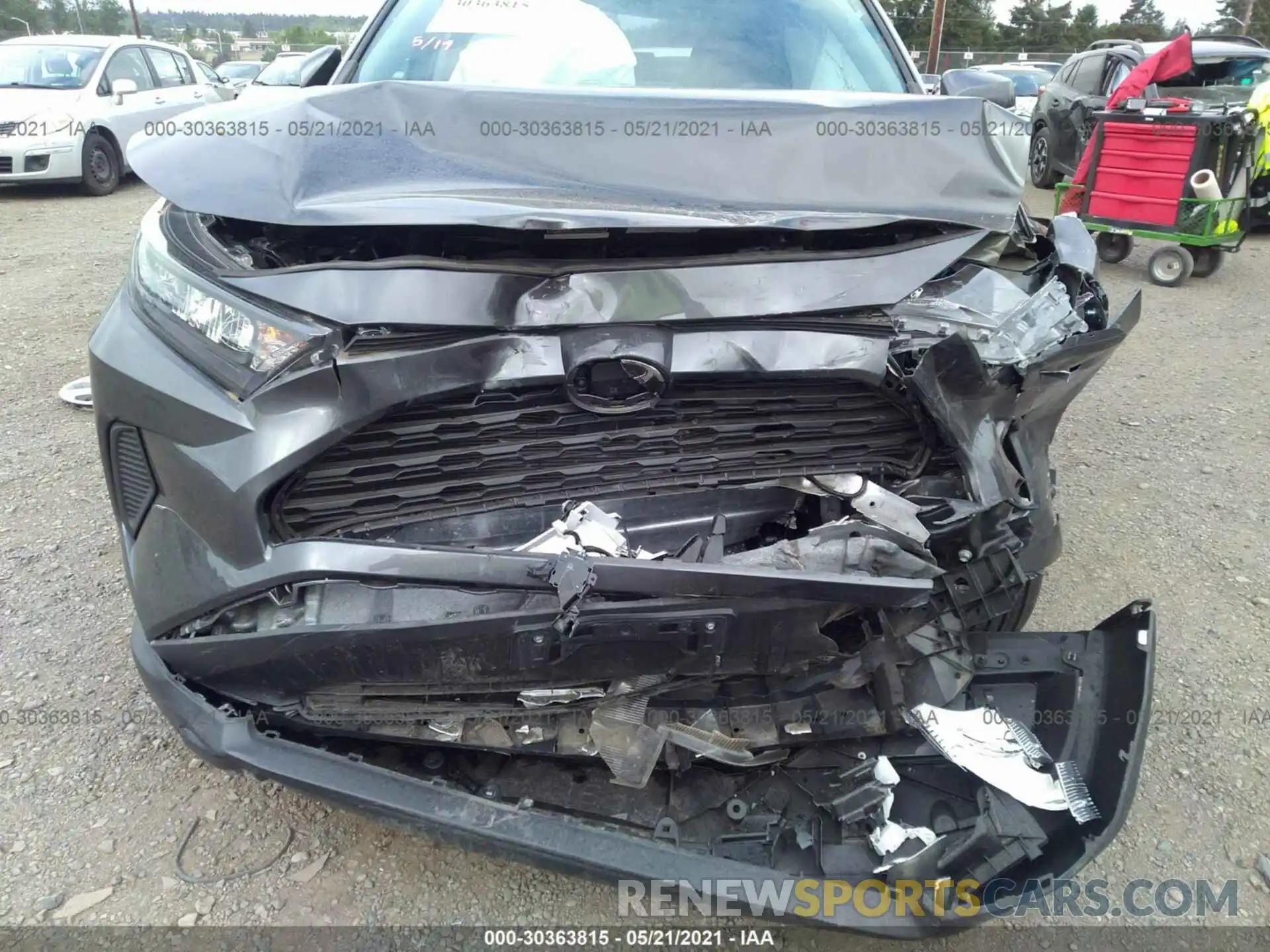 6 Photograph of a damaged car 2T3G1RFV7LC108278 TOYOTA RAV4 2020