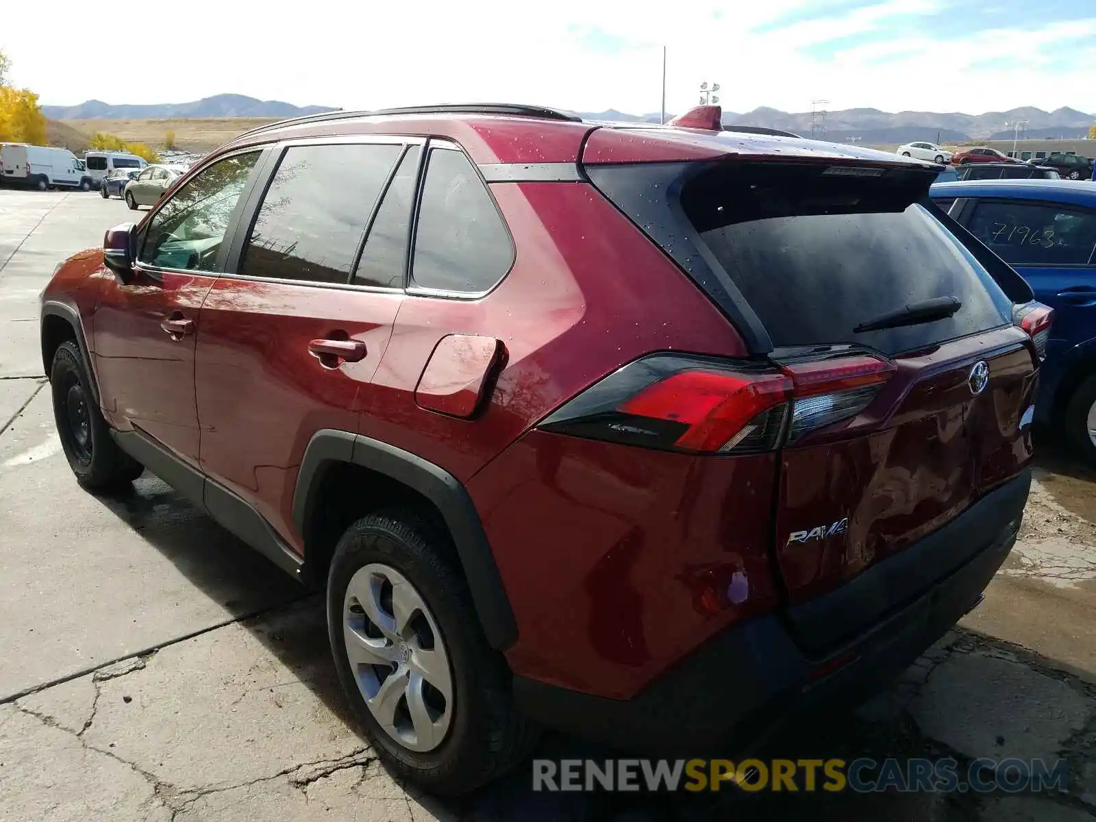 3 Photograph of a damaged car 2T3G1RFV7LC119491 TOYOTA RAV4 2020