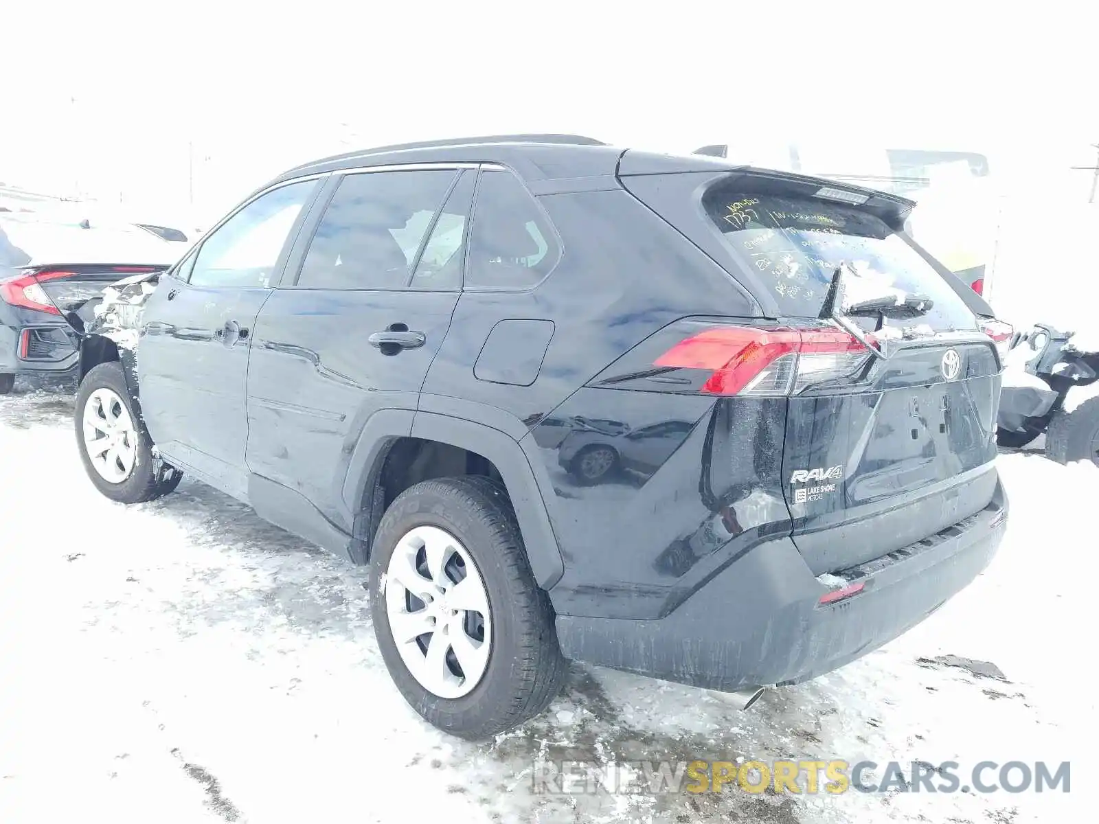 3 Photograph of a damaged car 2T3G1RFV7LC129504 TOYOTA RAV4 2020