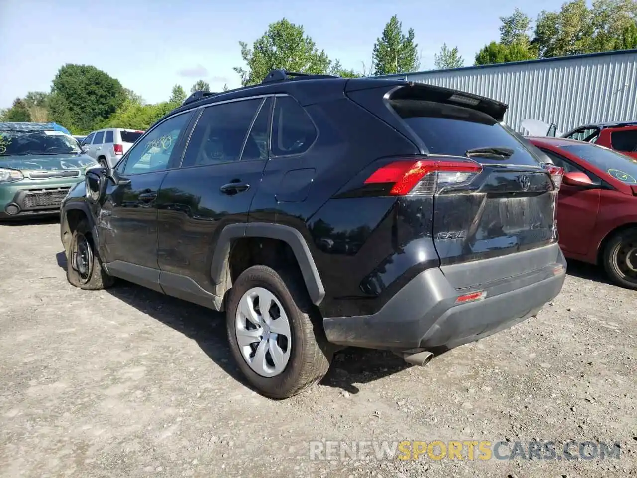 3 Photograph of a damaged car 2T3G1RFV7LC137585 TOYOTA RAV4 2020