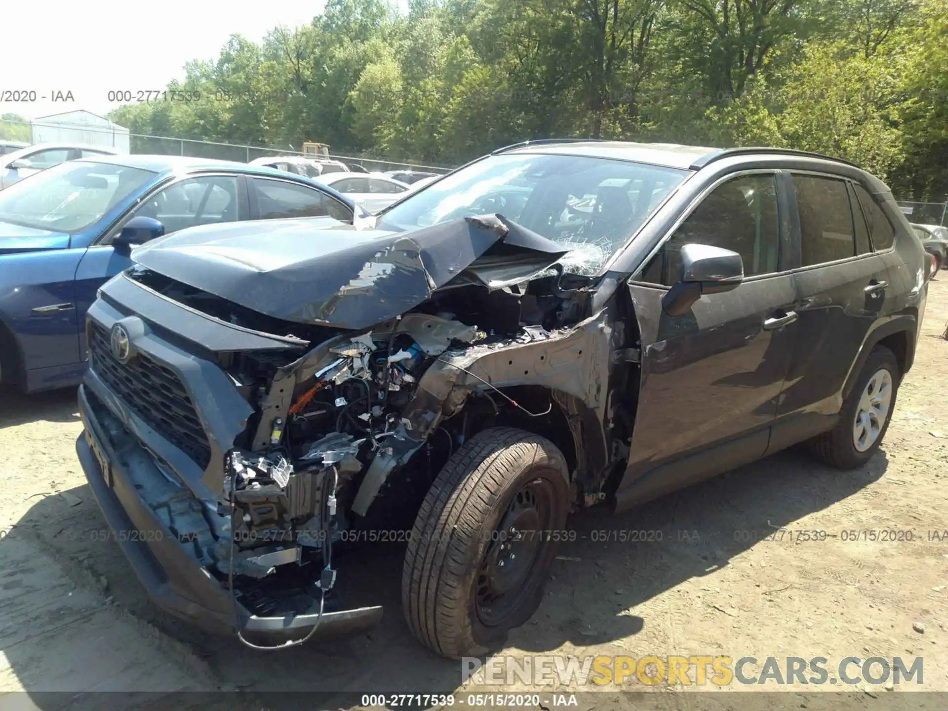 2 Photograph of a damaged car 2T3G1RFV7LW101877 TOYOTA RAV4 2020