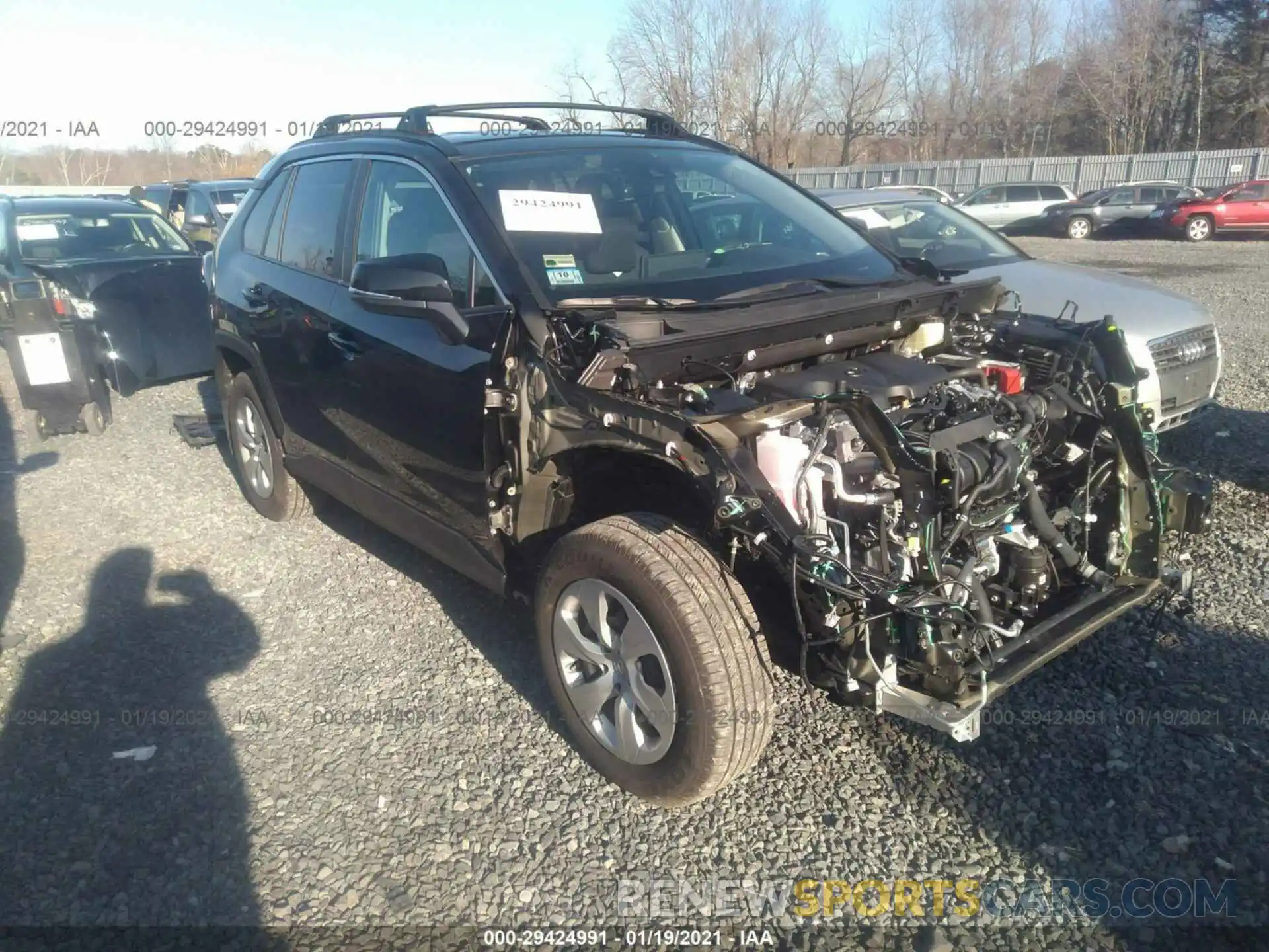 1 Фотография поврежденного автомобиля 2T3G1RFV8LC138986 TOYOTA RAV4 2020