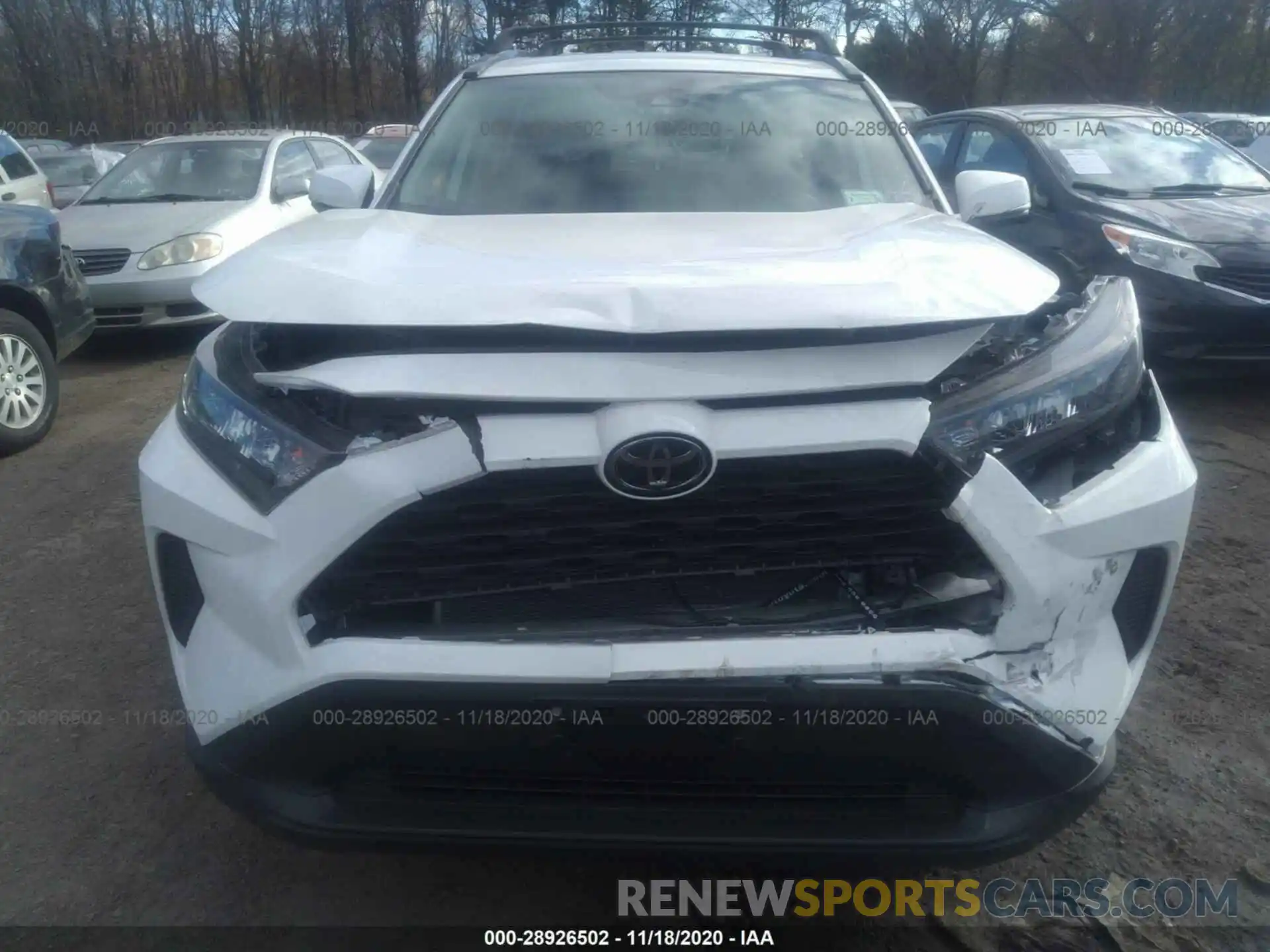 6 Photograph of a damaged car 2T3G1RFV8LW099704 TOYOTA RAV4 2020