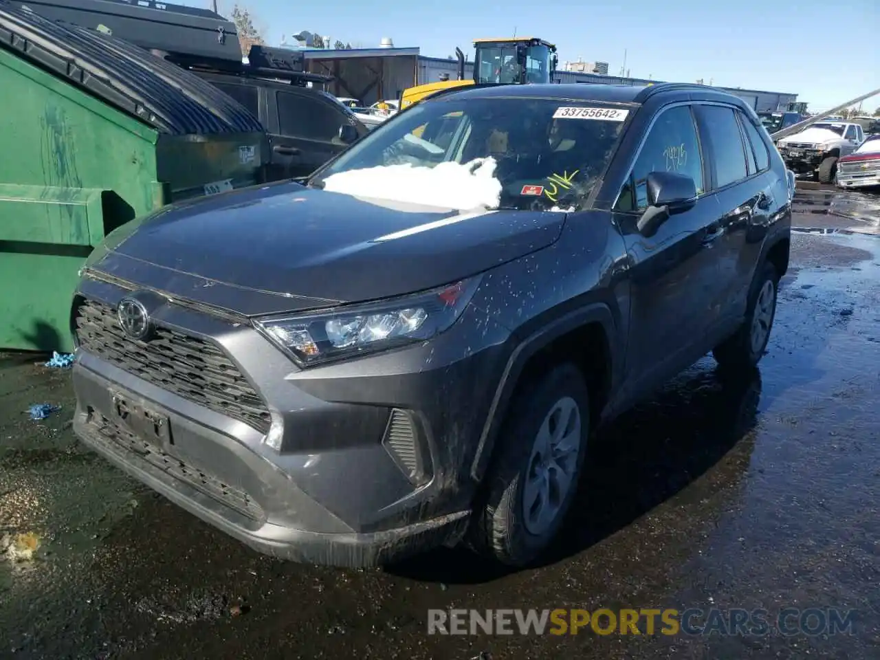 2 Фотография поврежденного автомобиля 2T3G1RFV8LW104223 TOYOTA RAV4 2020